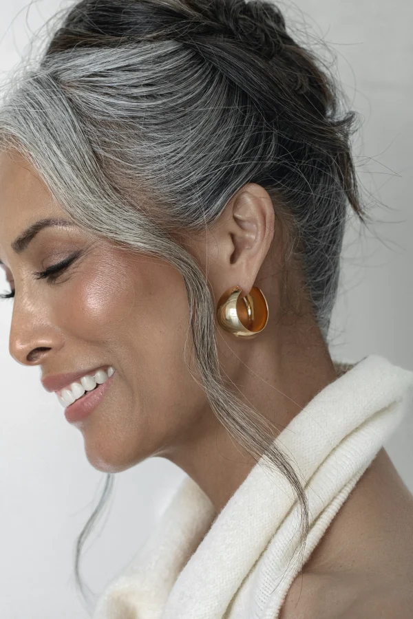 JLUXLABEL Gold Natti Earrings Set