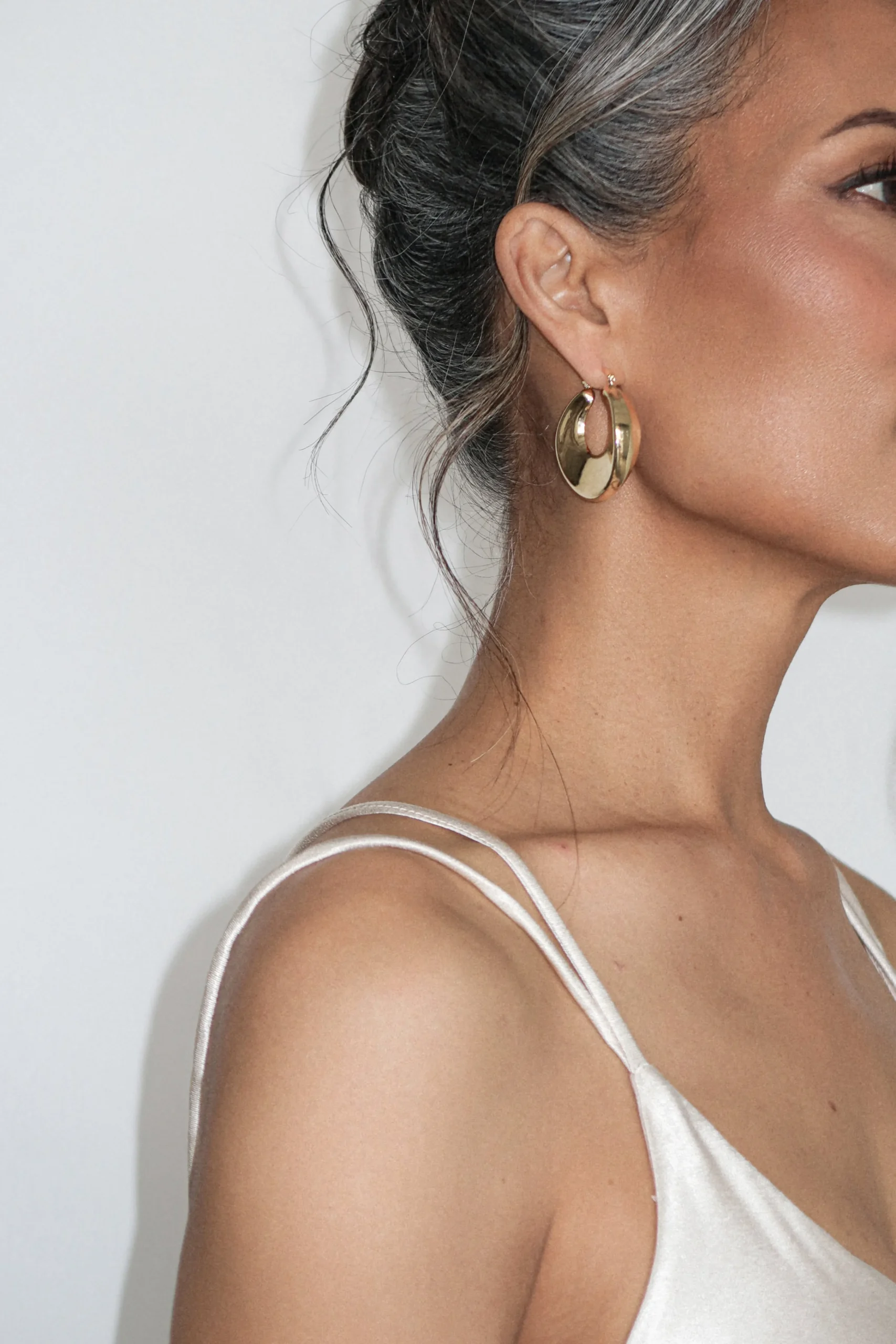 gold_royal_huggie_hoop_ea_0.webp JLUXLABEL Gold Royal Huggie Hoop Earrings