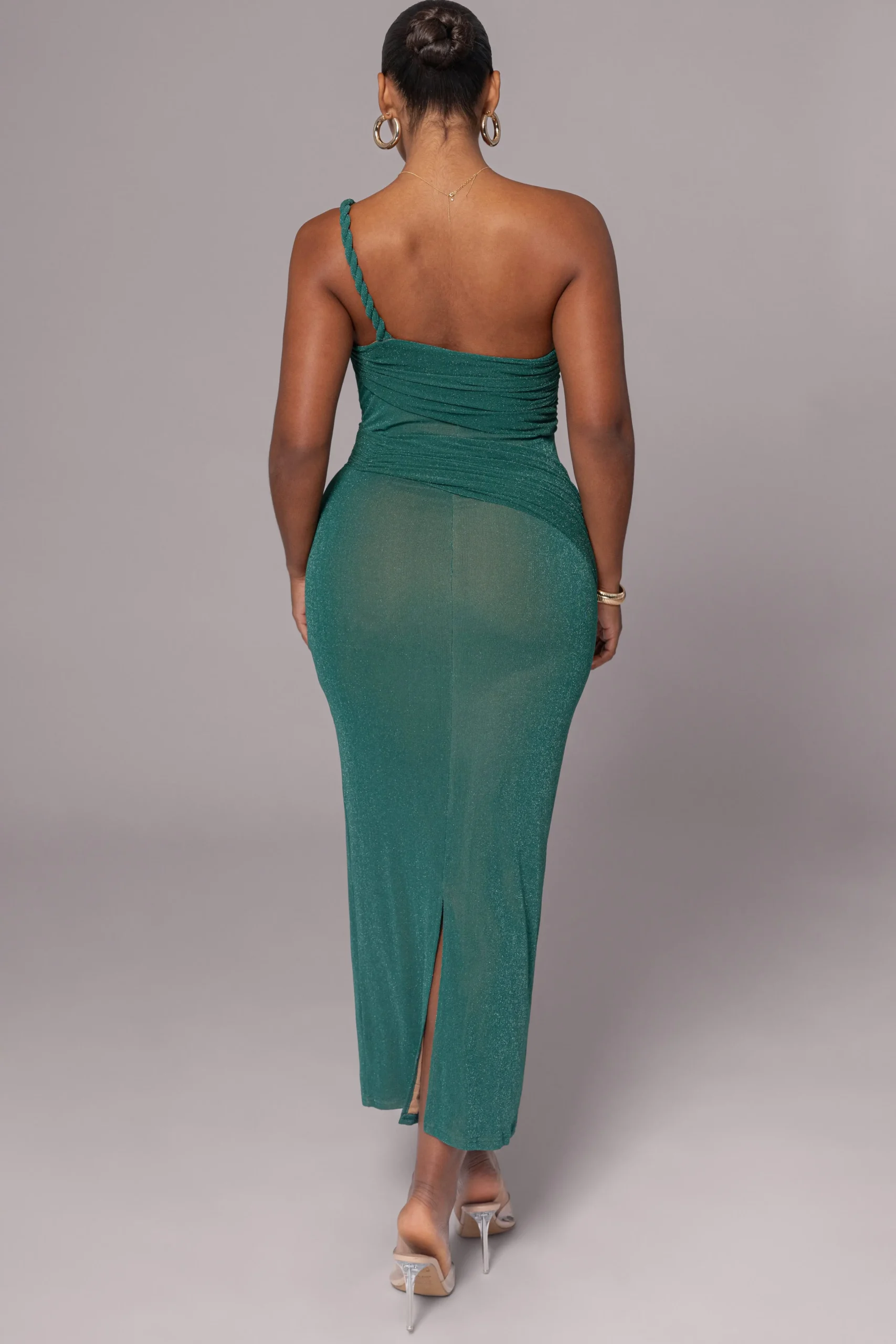green_alari_one_shoulder__3.webp JLUXLABEL Green Alari One Shoulder Maxi Dress