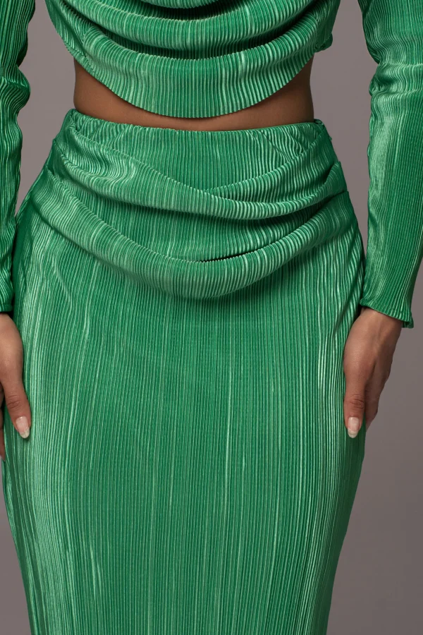 JLUXLABEL Green Haidyn Skirt Set