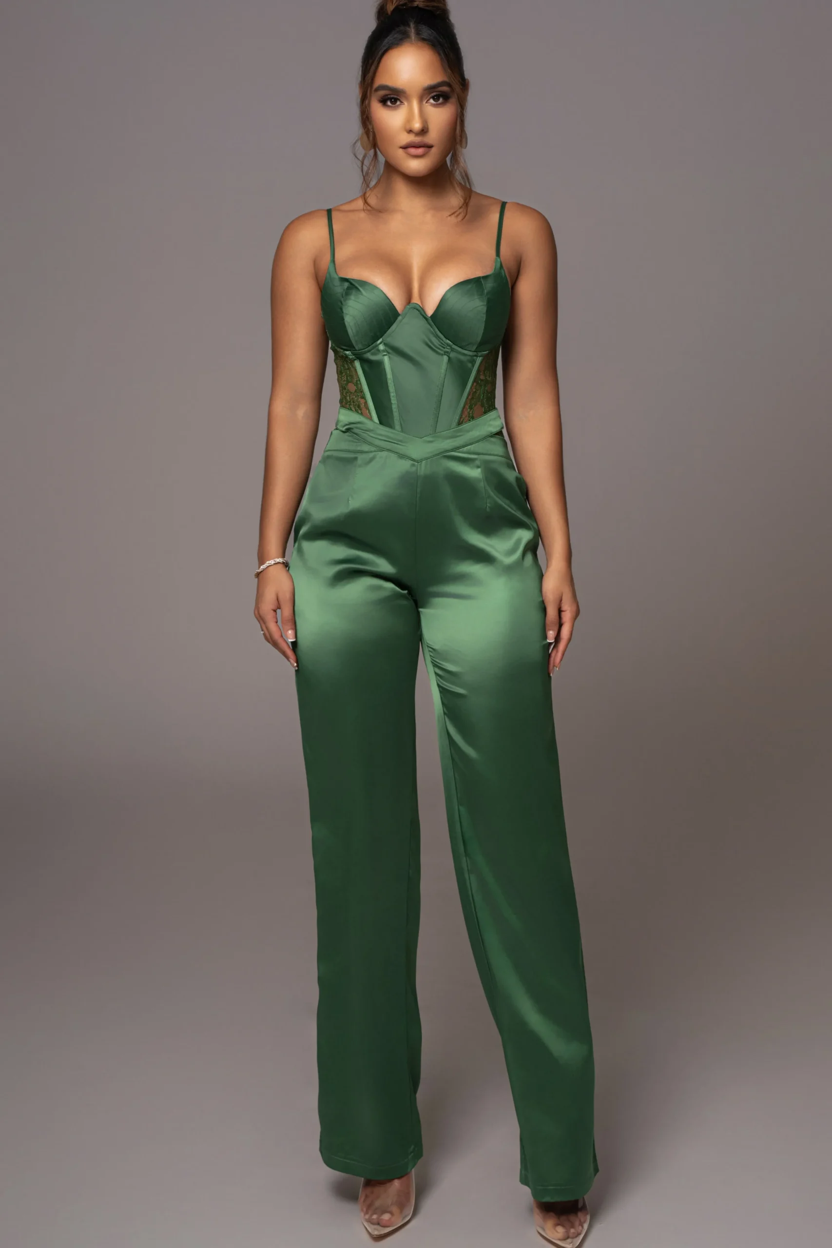 green_incomparable_lace_b_16.webp JLUXLABEL Green Incomparable Lace Bodysuit