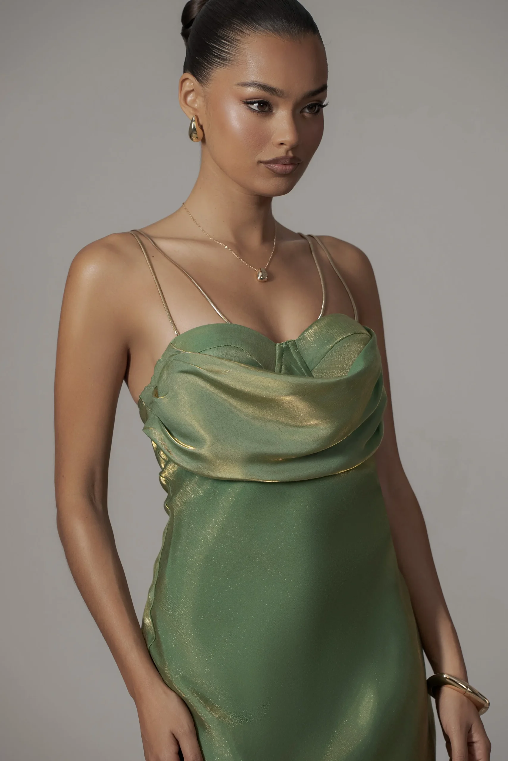 green_iridescent_visions__18.webp JLUXLABEL Green Iridescent Visions Of You Dress