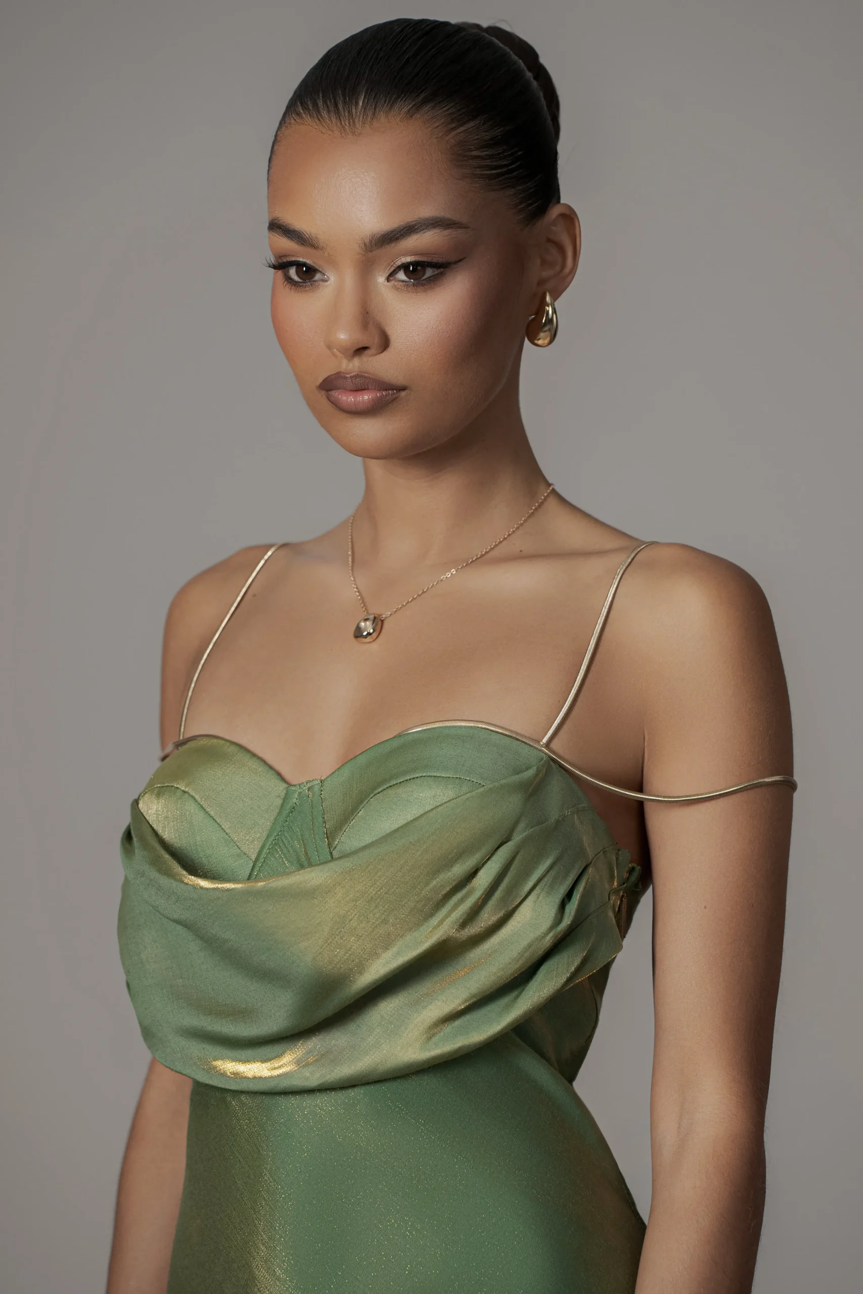 green_iridescent_visions__19.webp JLUXLABEL Green Iridescent Visions Of You Dress