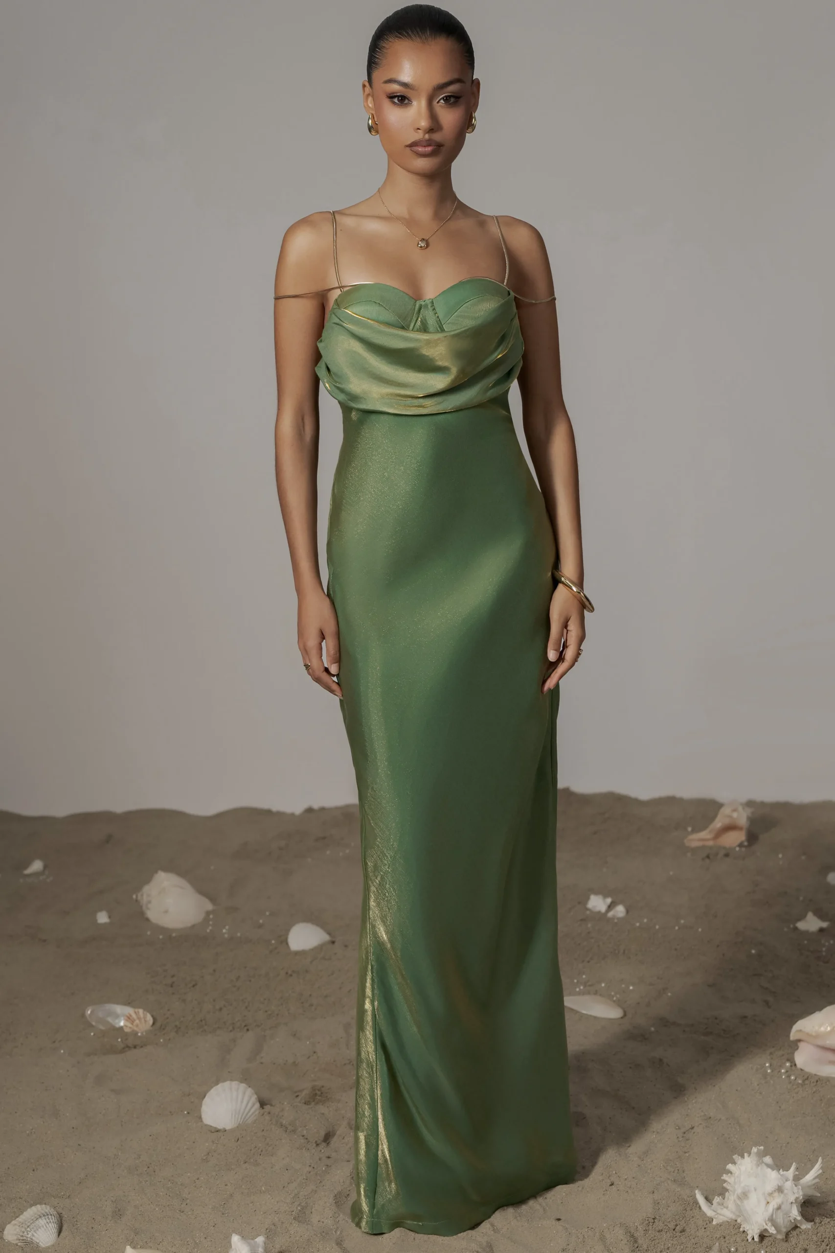green_iridescent_visions__5.webp JLUXLABEL Green Iridescent Visions Of You Dress