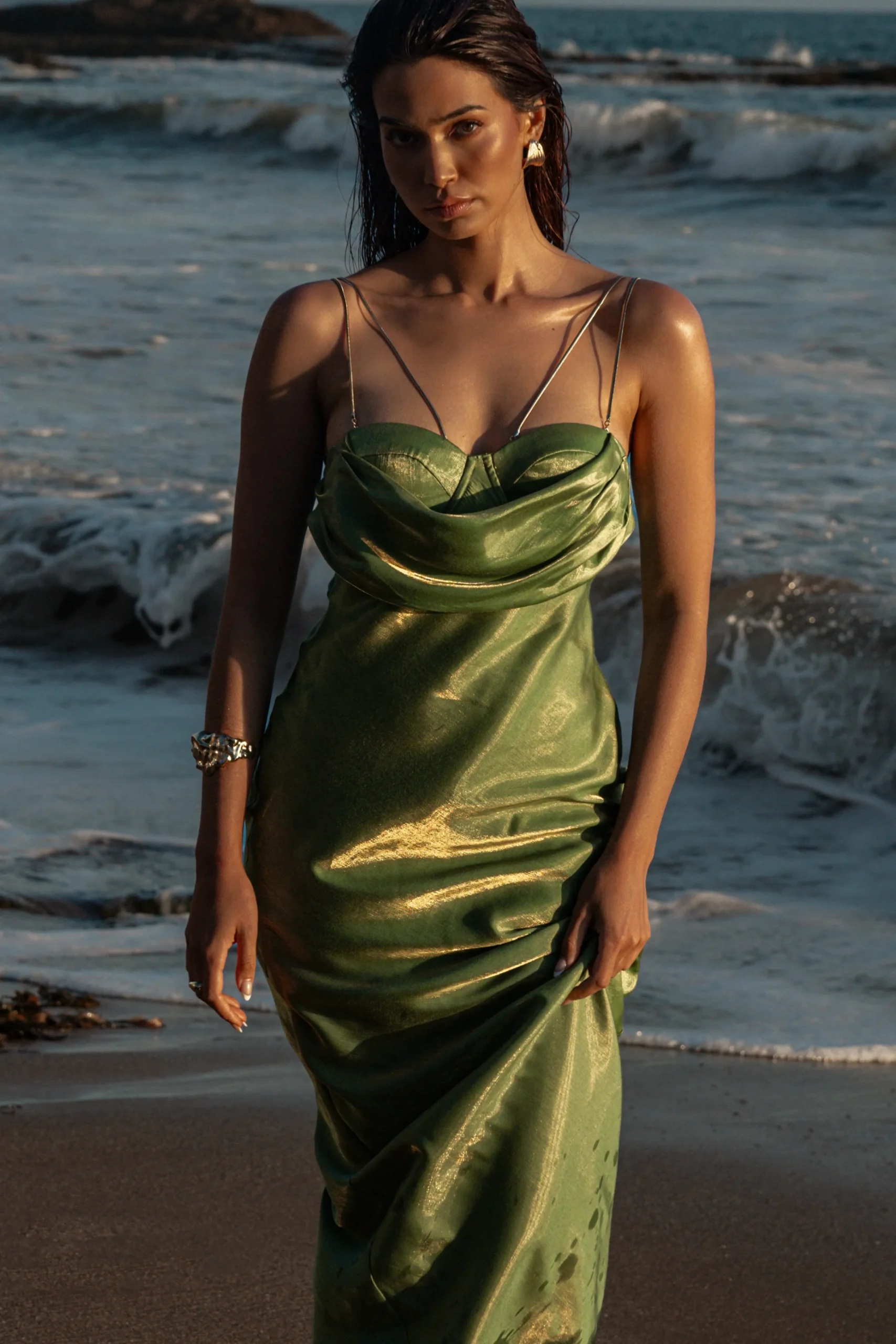 green_iridescent_visions__8.webp JLUXLABEL Green Iridescent Visions Of You Dress