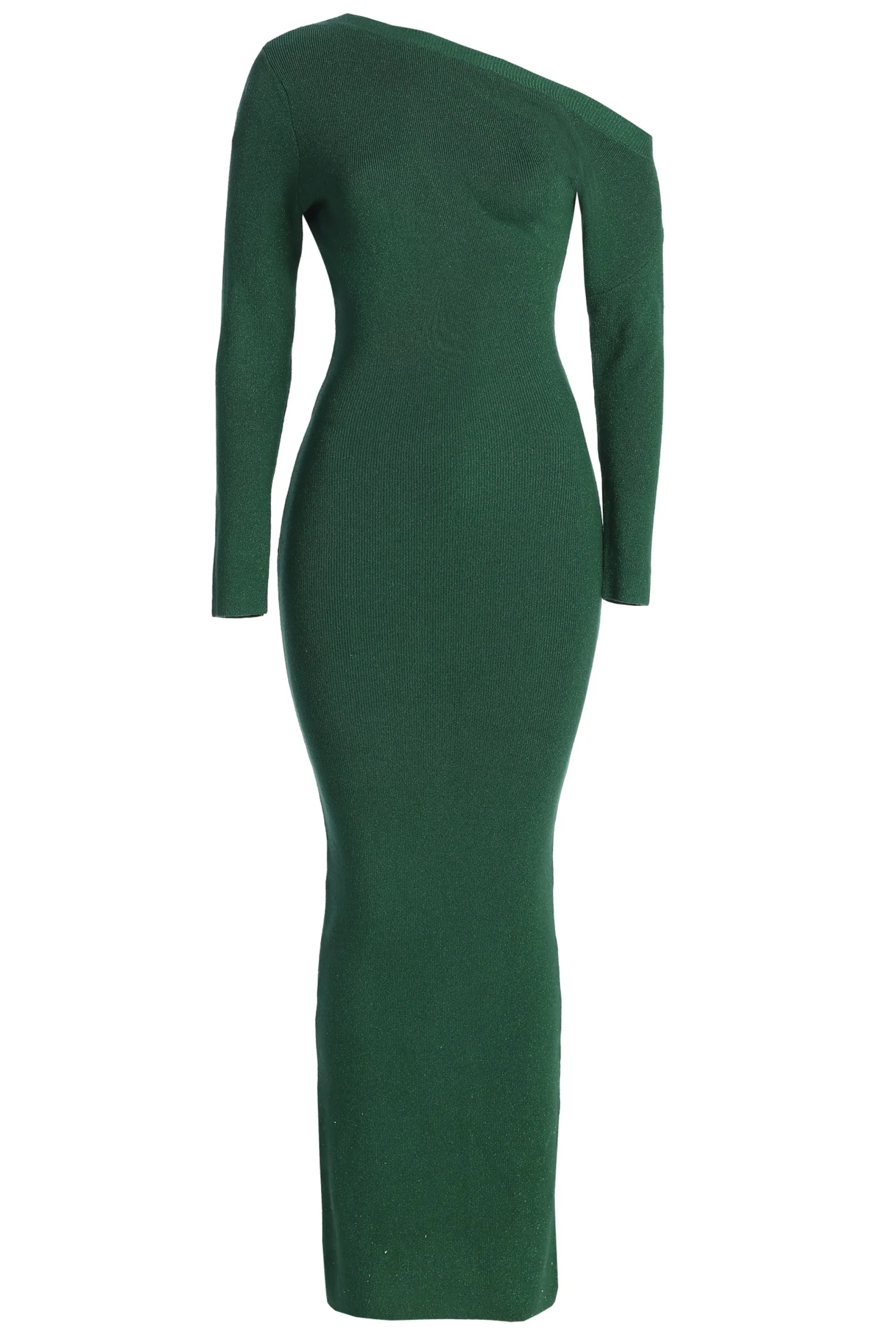 green_night_shimmers_asym_2.webp JLUXLABEL Green Night Shimmers Asymmetrical Maxi Dress