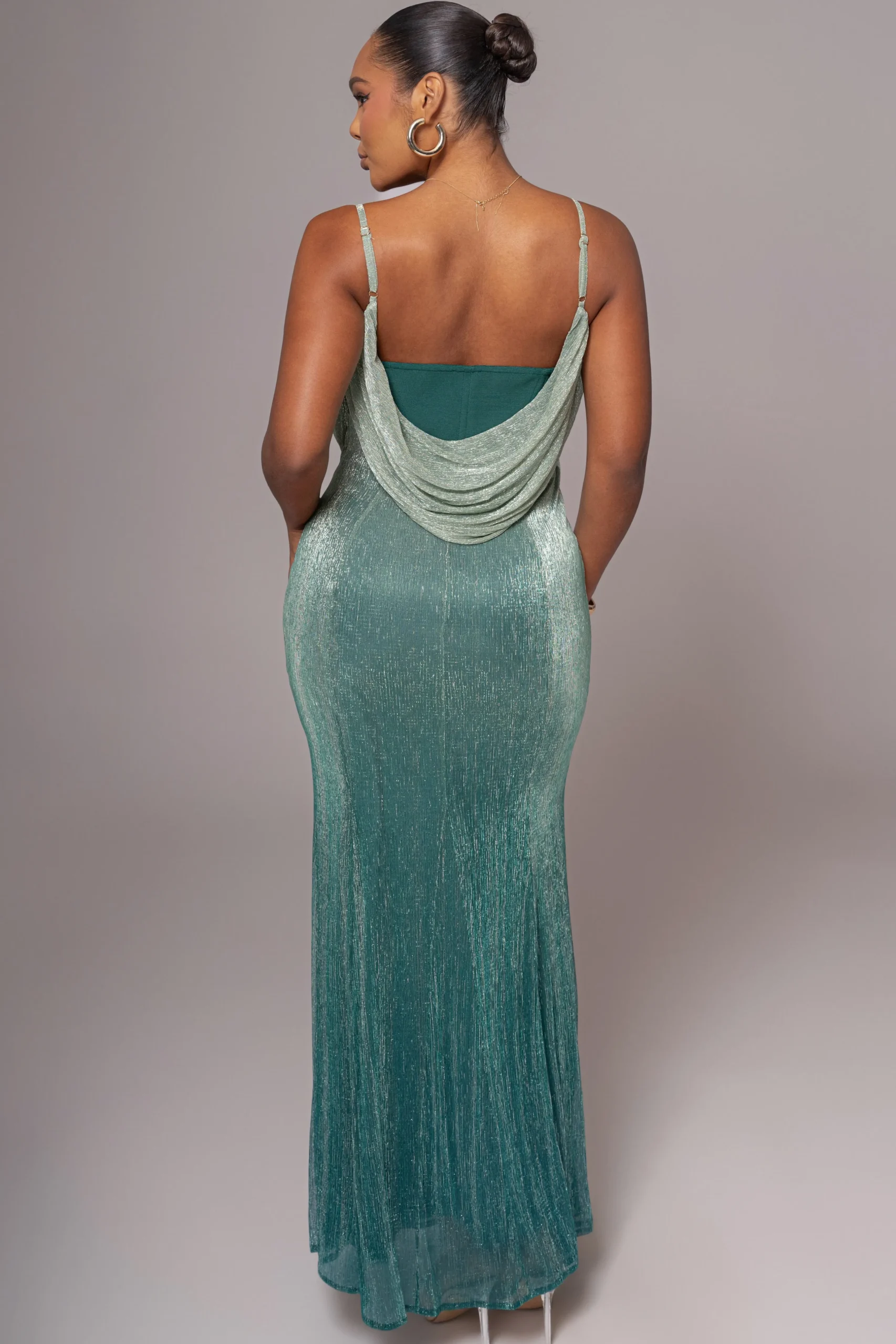green_shimmery_nights_max_4.webp JLUXLABEL Green Shimmery Nights Maxi Dress