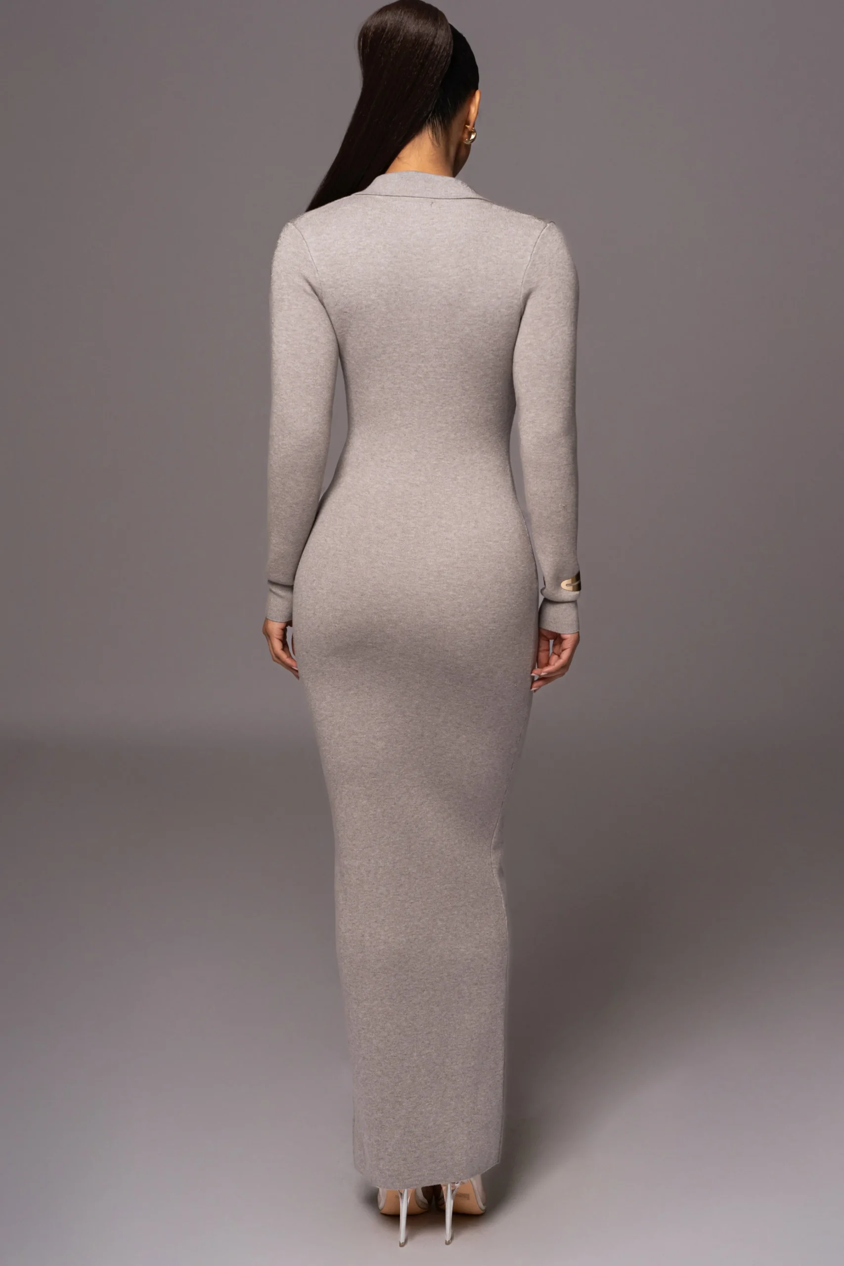 grey_bellinda_collar_maxi_7.webp JLUXLABEL Grey Bellinda Collar Maxi Dress