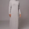 JLUXLABEL Grey Hartley Knit Maxi Dress
