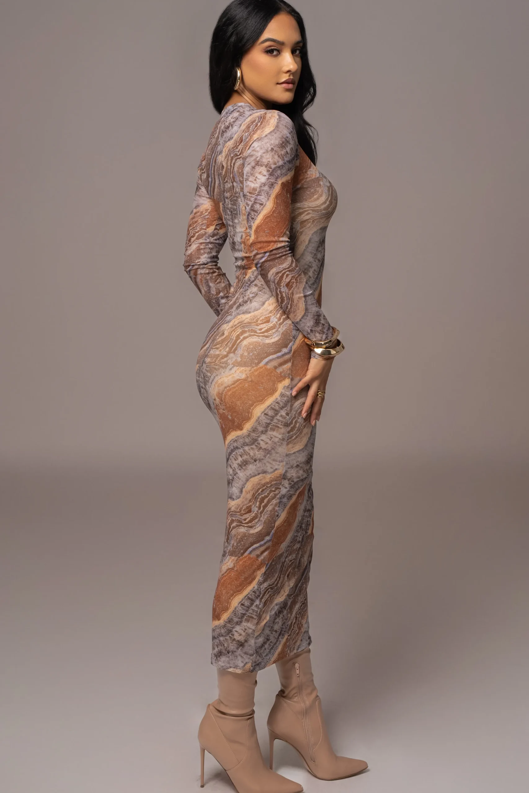 grey_multi_solana_mesh_ma_7.webp JLUXLABEL Grey Multi Solana Mesh Maxi Dress