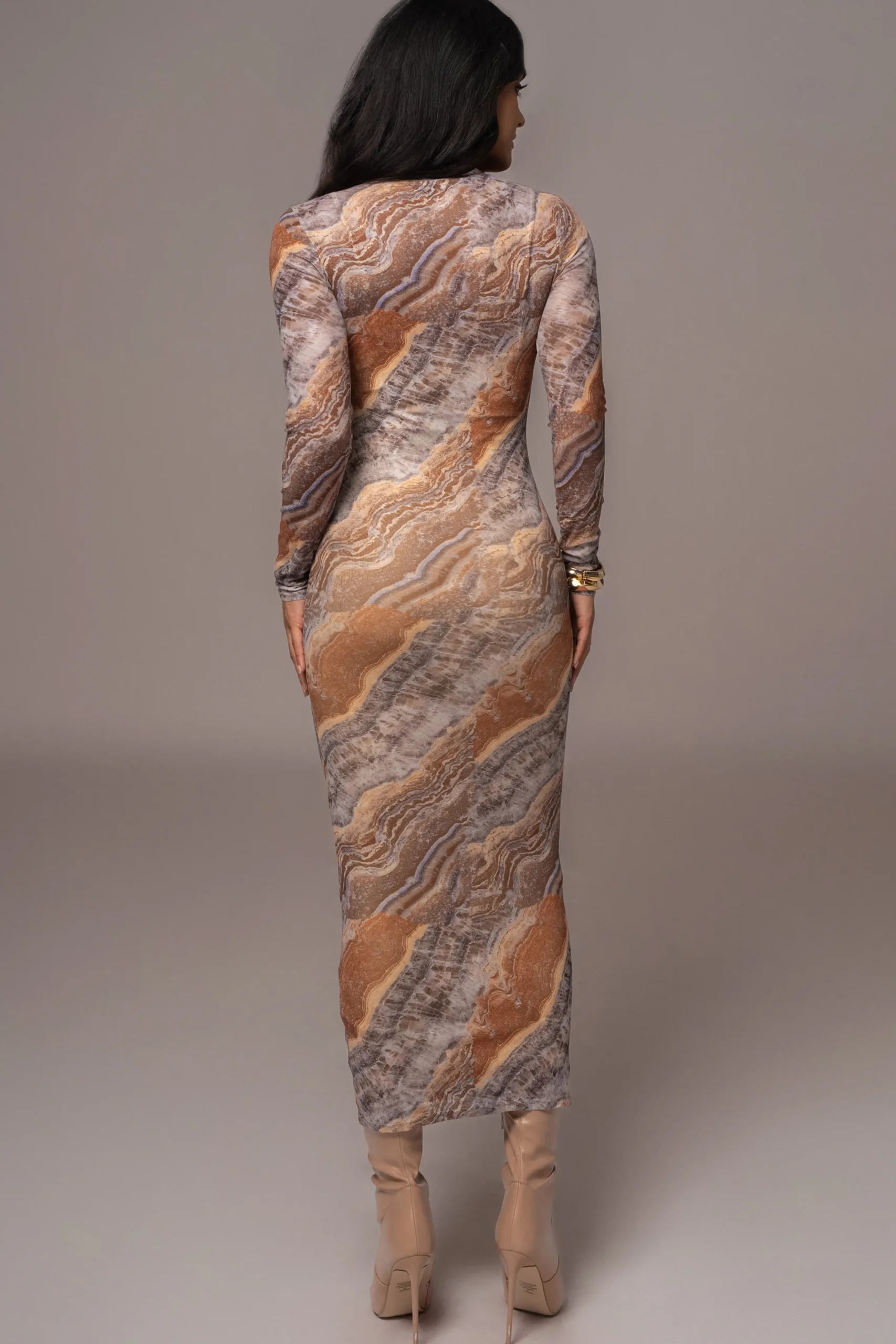 grey_multi_solana_mesh_ma_9.webp JLUXLABEL Grey Multi Solana Mesh Maxi Dress