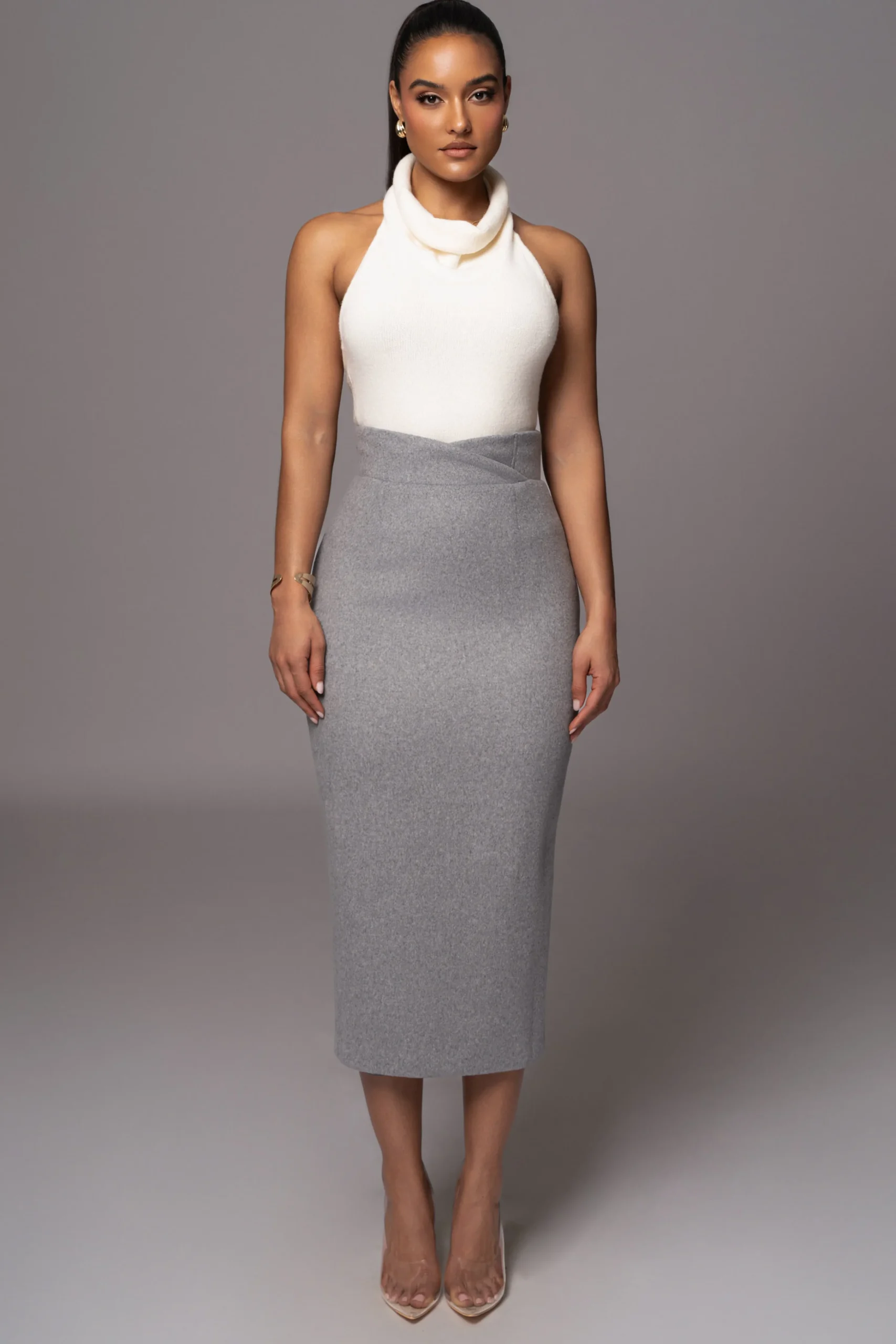 grey_nostalgia_high_waist_0.webp JLUXLABEL Grey Nostalgia High Waist Skirt