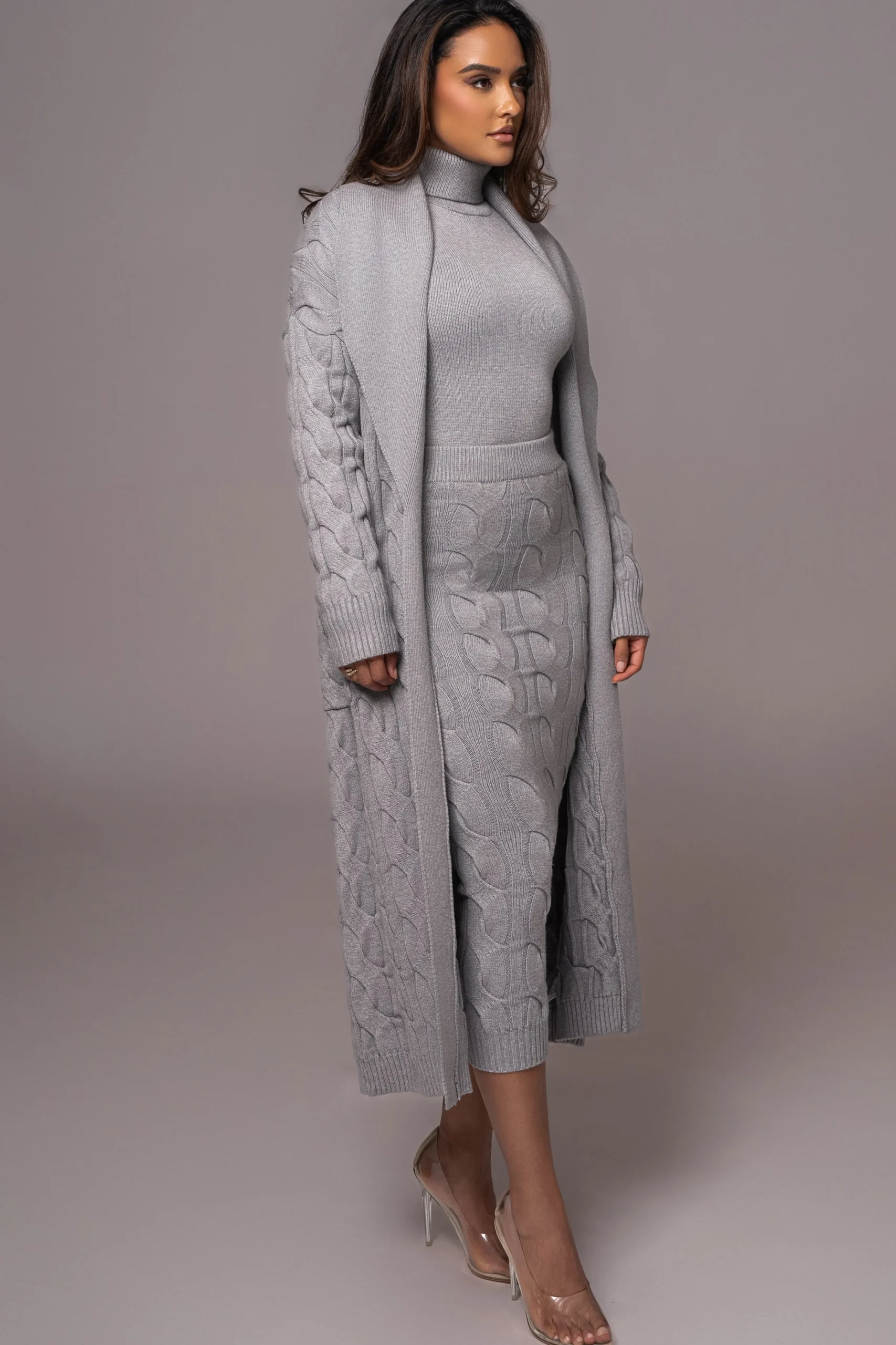 grey_stepping_out_sweater_9.webp JLUXLABEL Grey Stepping Out Sweater Cardigan