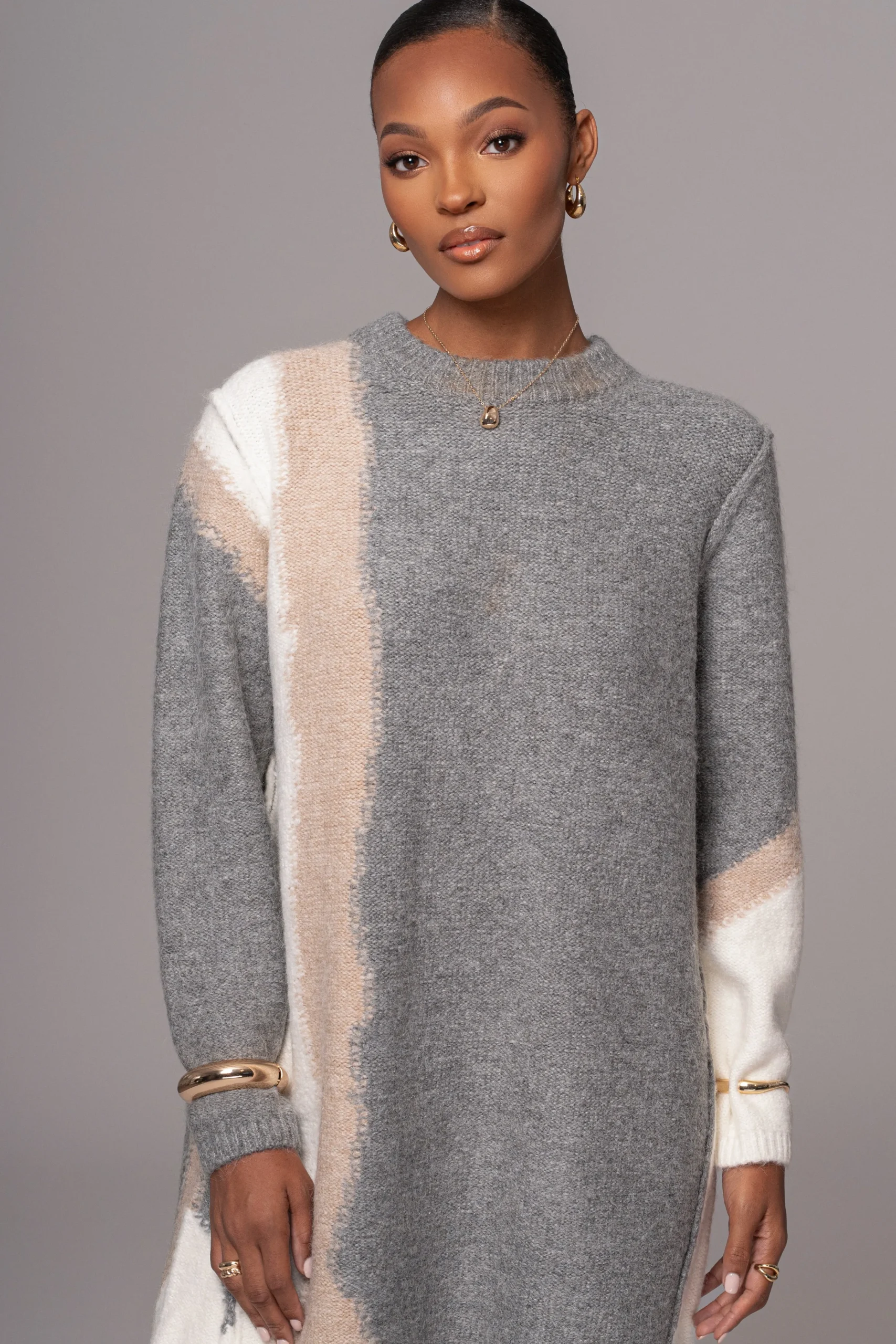 grey_tash_sweater_knit_dr_1.webp JLUXLABEL Grey Tash Sweater Knit Dress