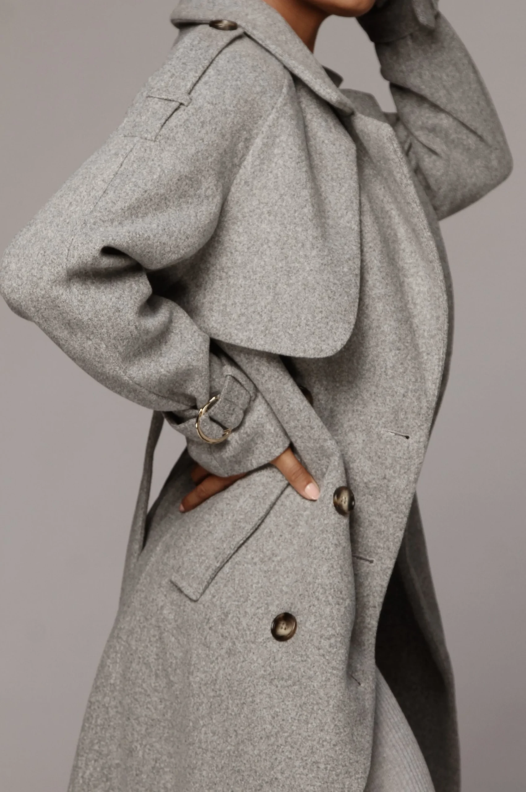 heather_grey_beverly_tren_5.webp JLUXLABEL Heather Grey Beverly Trench Coat