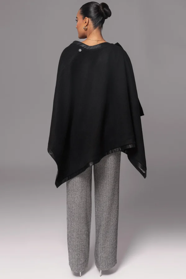 JLUXLABEL Herringbone Reversible Shawl