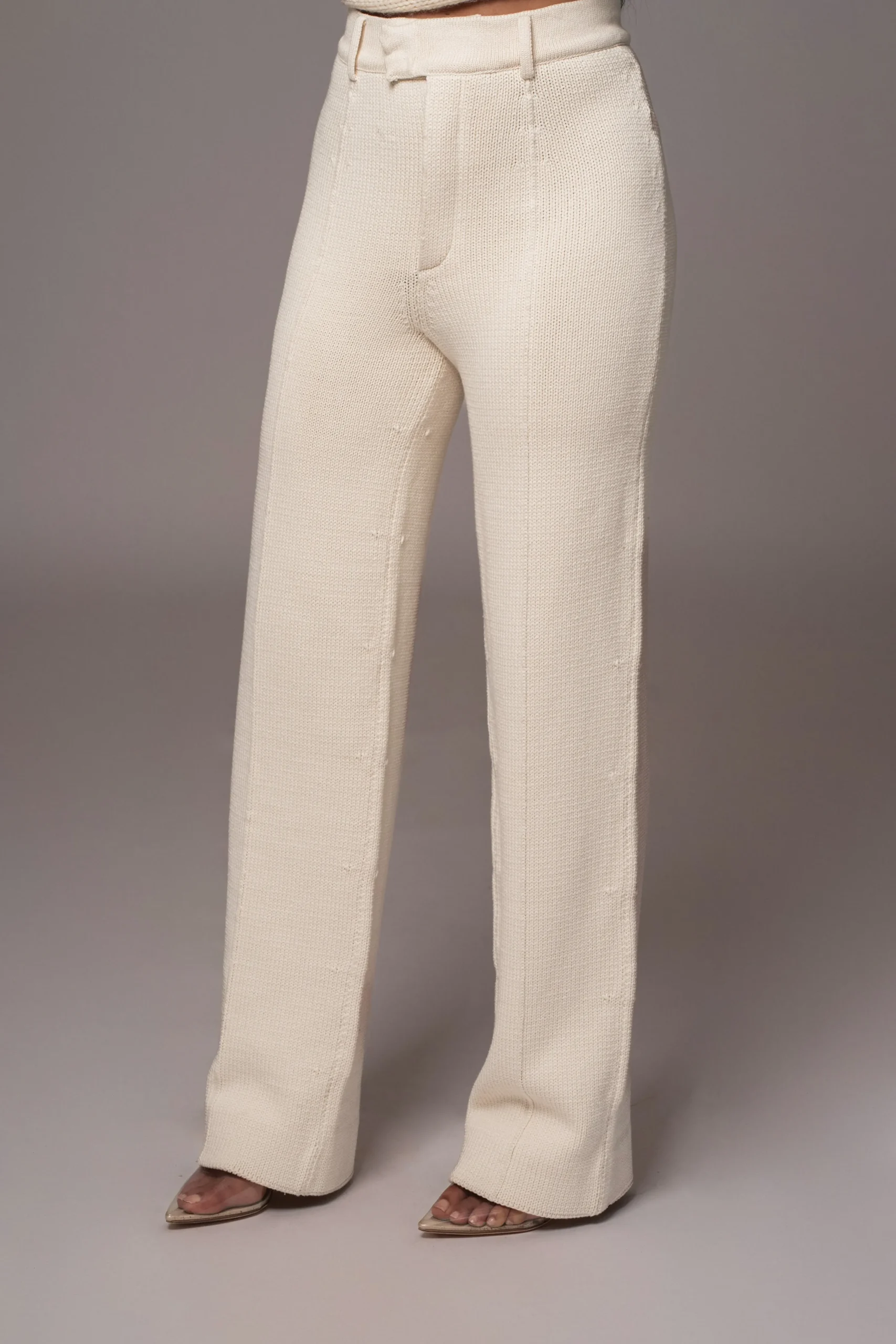 ivory_back_in_business_kn_6.webp JLUXLABEL Ivory Back In Business Knit Trousers