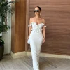 JLUXLABEL Ivory Brighter Days Linen Maxi Dress
