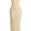 JLUXLABEL Ivory Cabana Views Crochet Dress