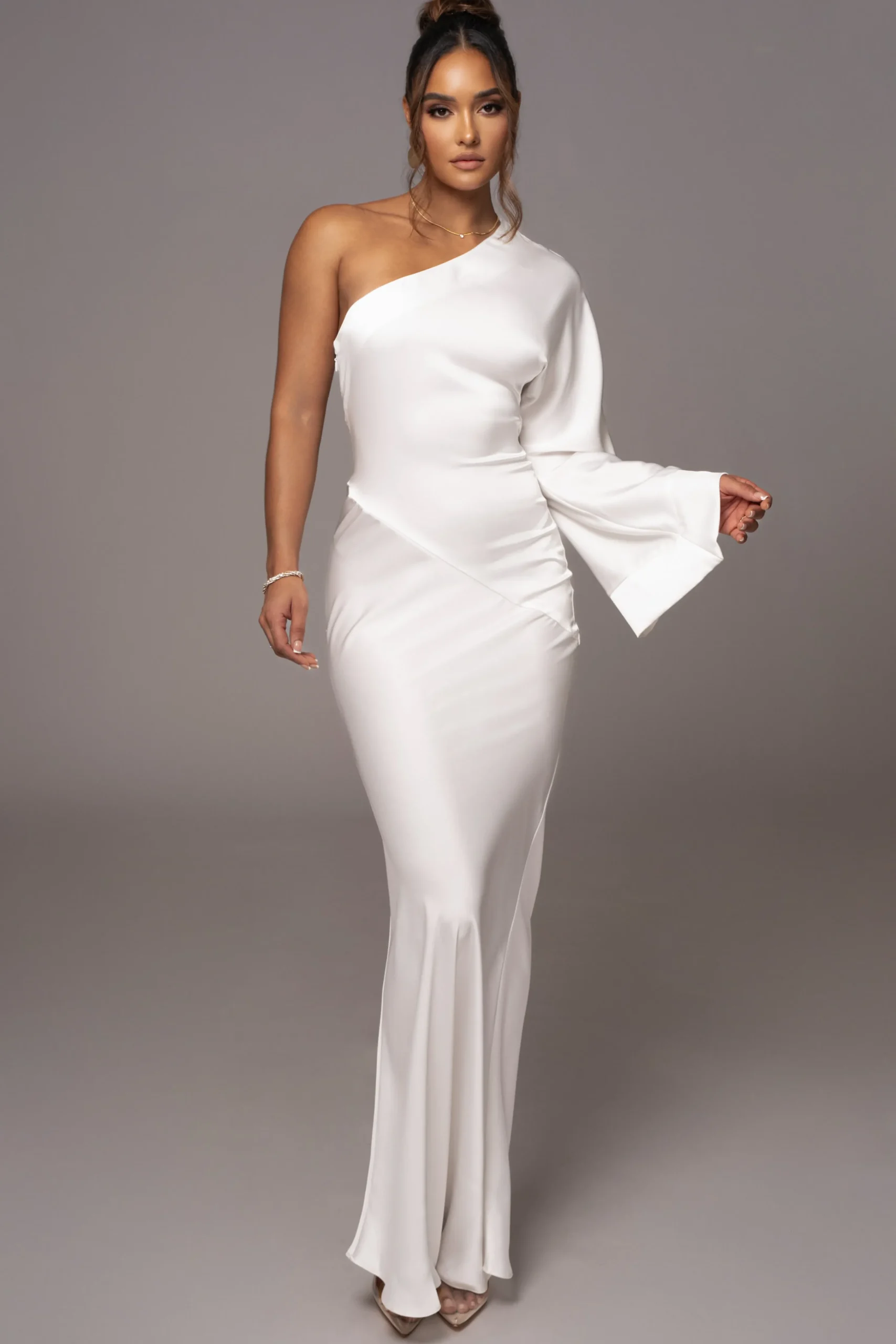 ivory_femme_drape_maxi_dr_0.webp JLUXLABEL Ivory Femme Drape Maxi Dress