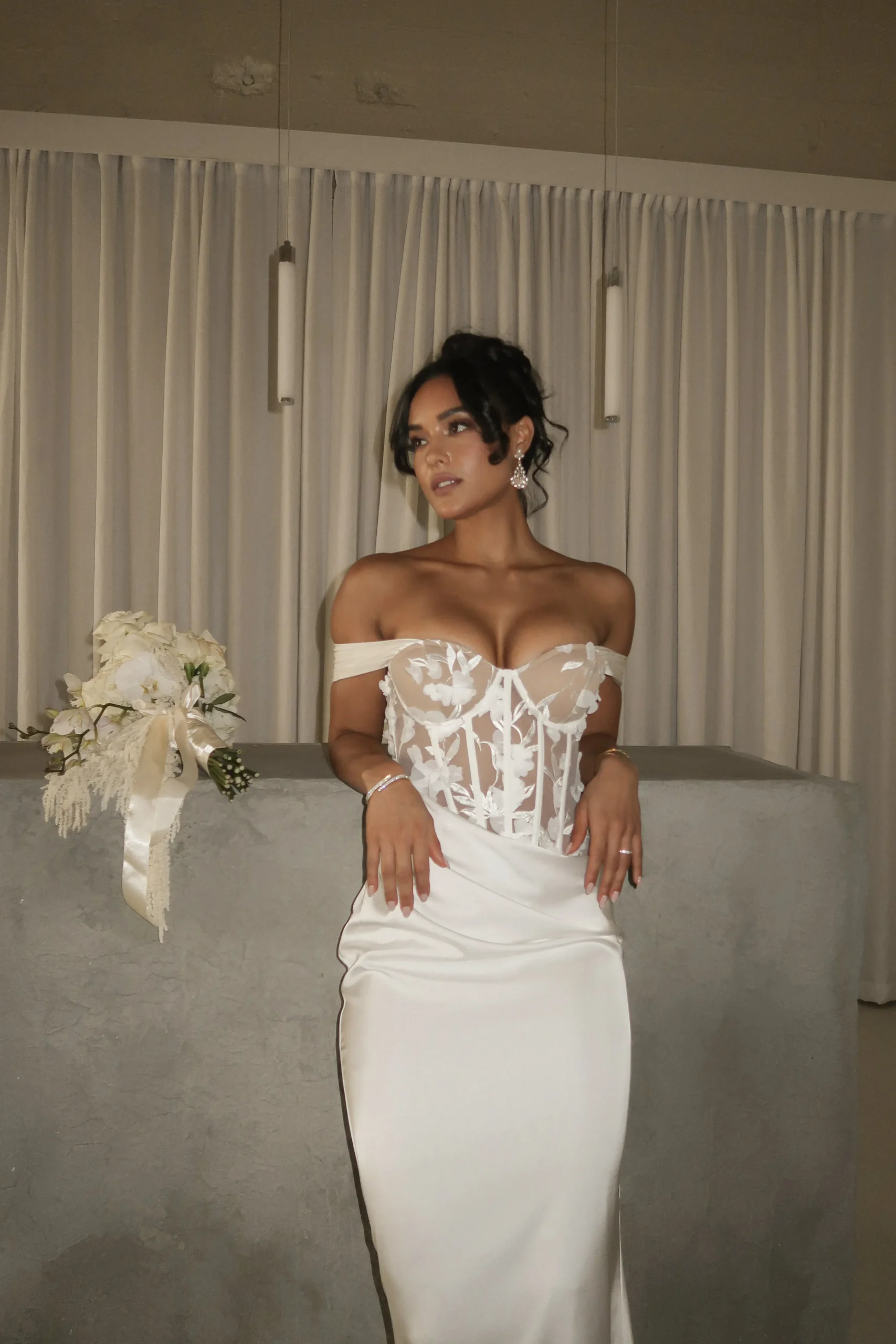 ivory_infinite_love_satin_2.webp JLUXLABEL Ivory Infinite Love Satin Gown