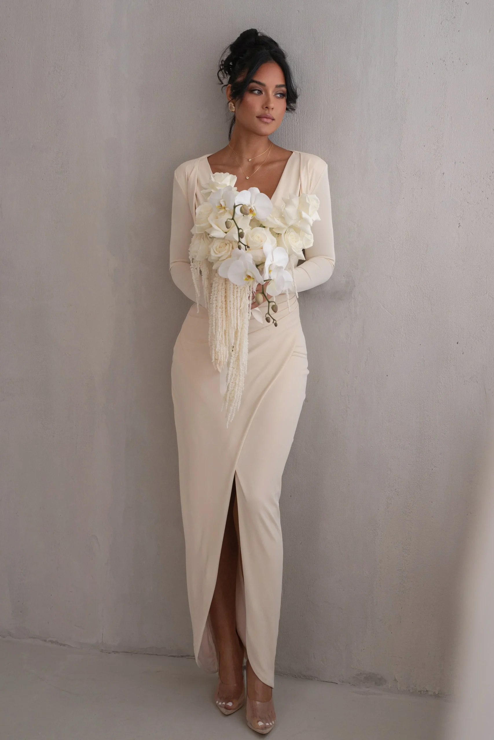 ivory_jamie_plunge_maxi_d_5.webp JLUXLABEL Ivory Jamie Plunge Maxi Dress