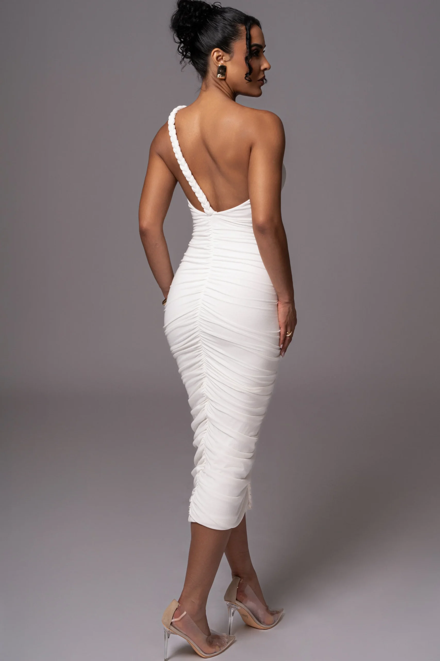 ivory_jess_ruched_midi_dr_5.webp JLUXLABEL Ivory Jess Ruched Midi Dress