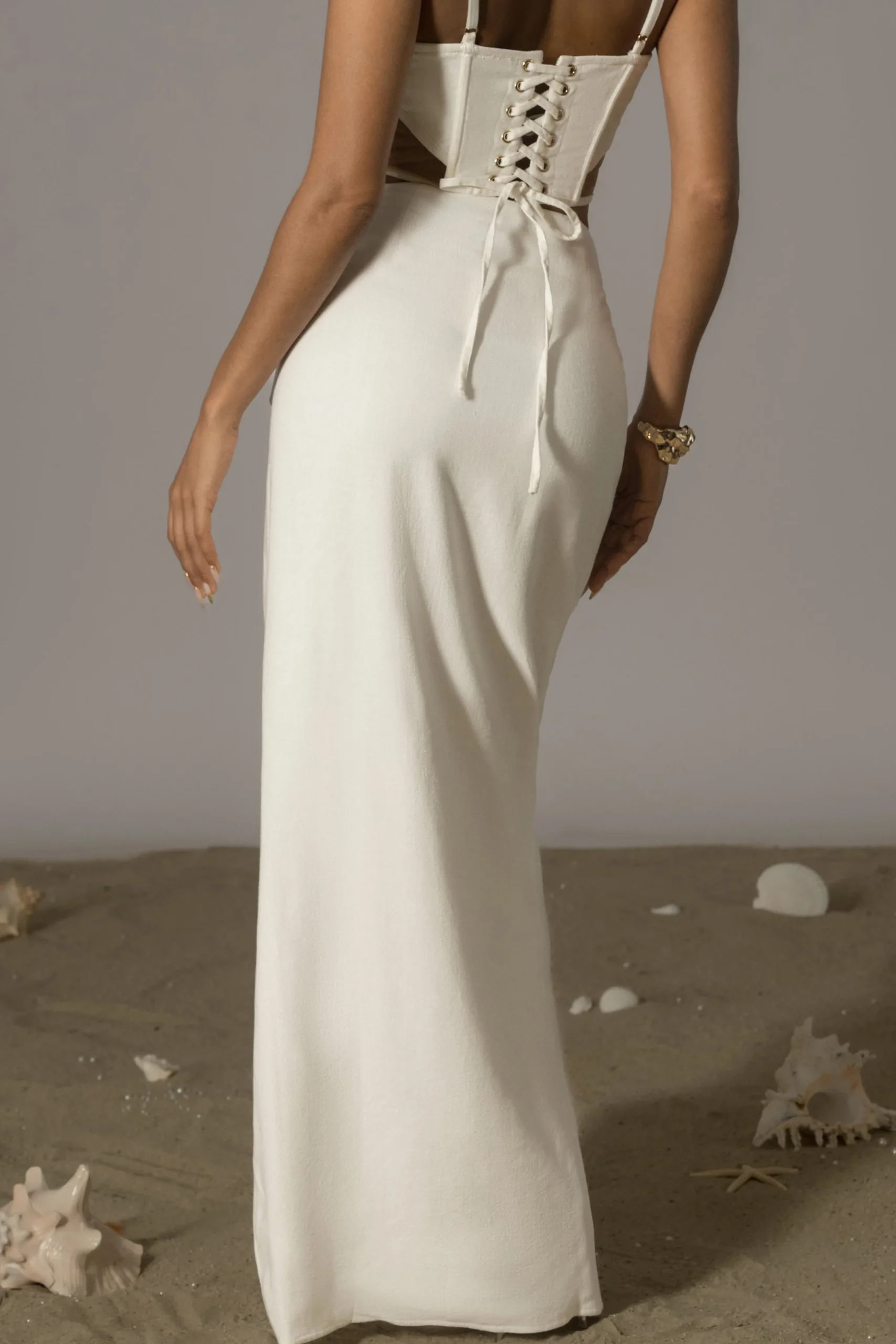 ivory_las_olas_linen_skir_9.webp JLUXLABEL Ivory Las Olas Linen Skirt
