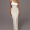 JLUXLABEL Ivory Luxury Living Maxi Dress