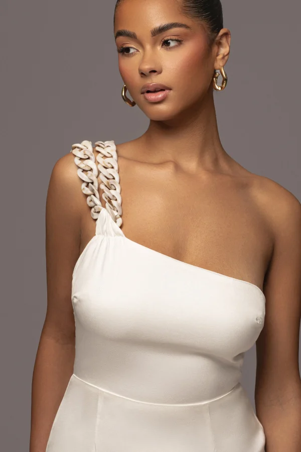 JLUXLABEL Ivory Luxury Living Maxi Dress