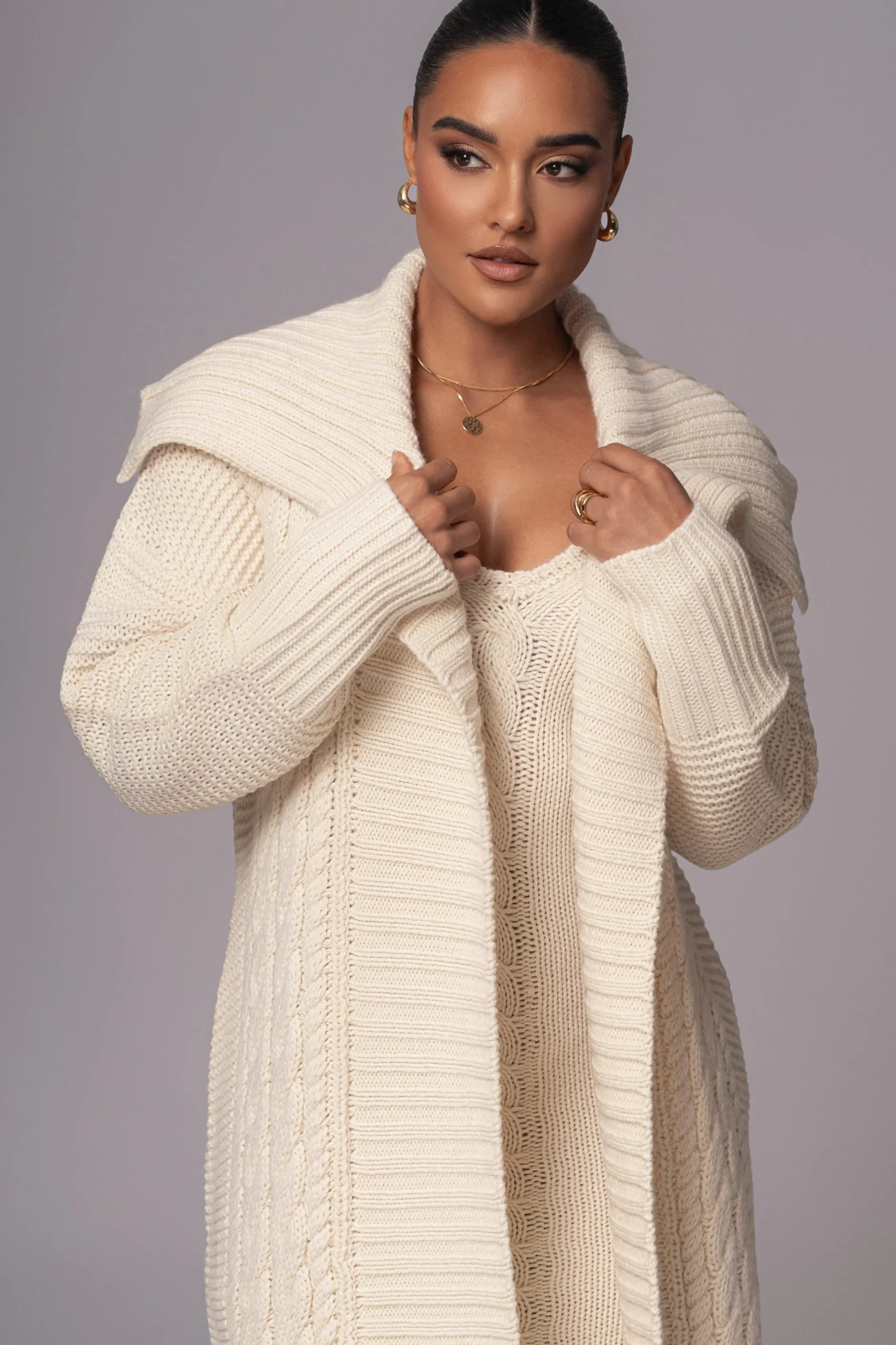 ivory_malinda_sweater_kni_8.webp JLUXLABEL Ivory Malinda Sweater Knit Cardigan