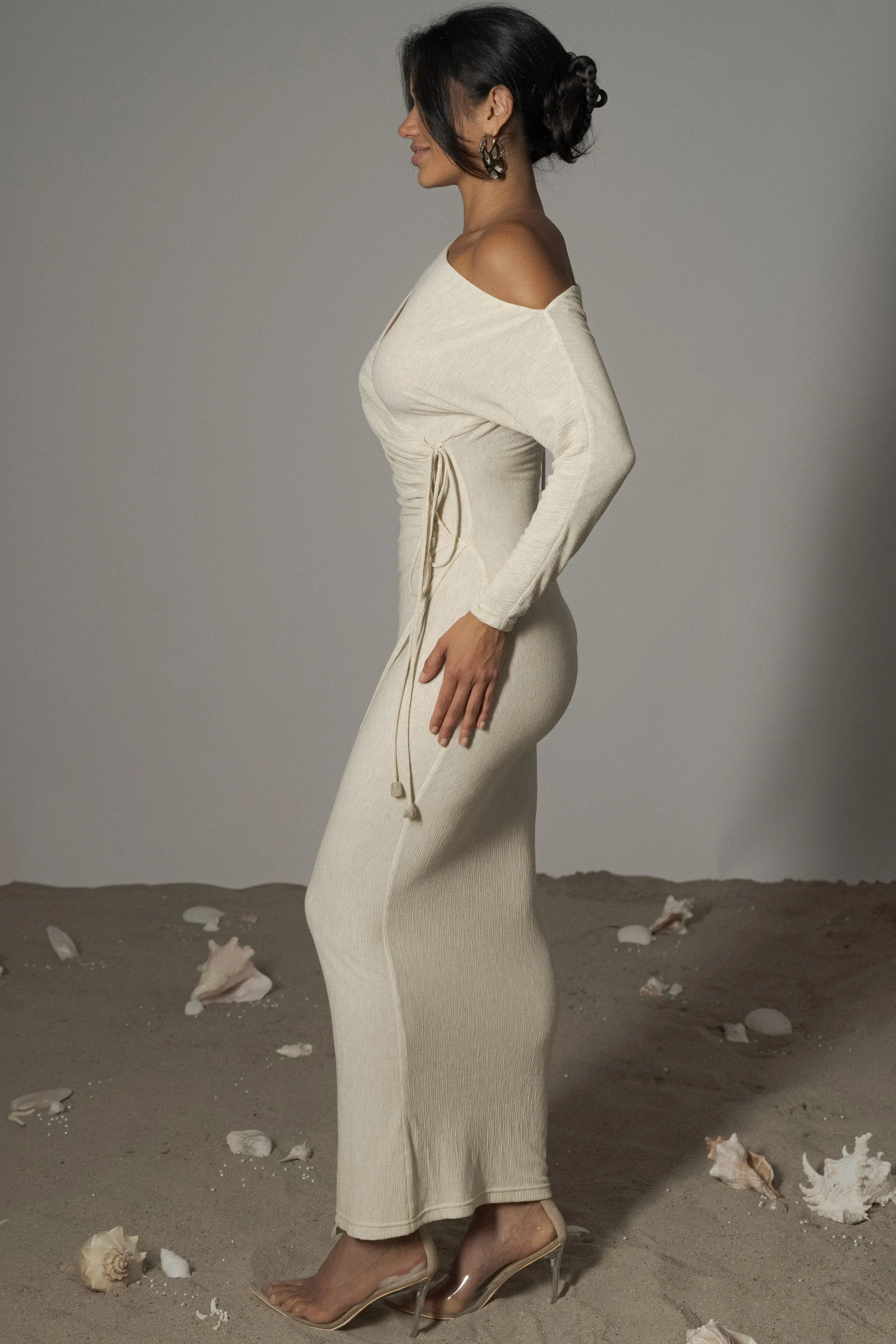 ivory_odelia_crinkled_max_6.webp JLUXLABEL Ivory Odelia Crinkled Maxi Dress
