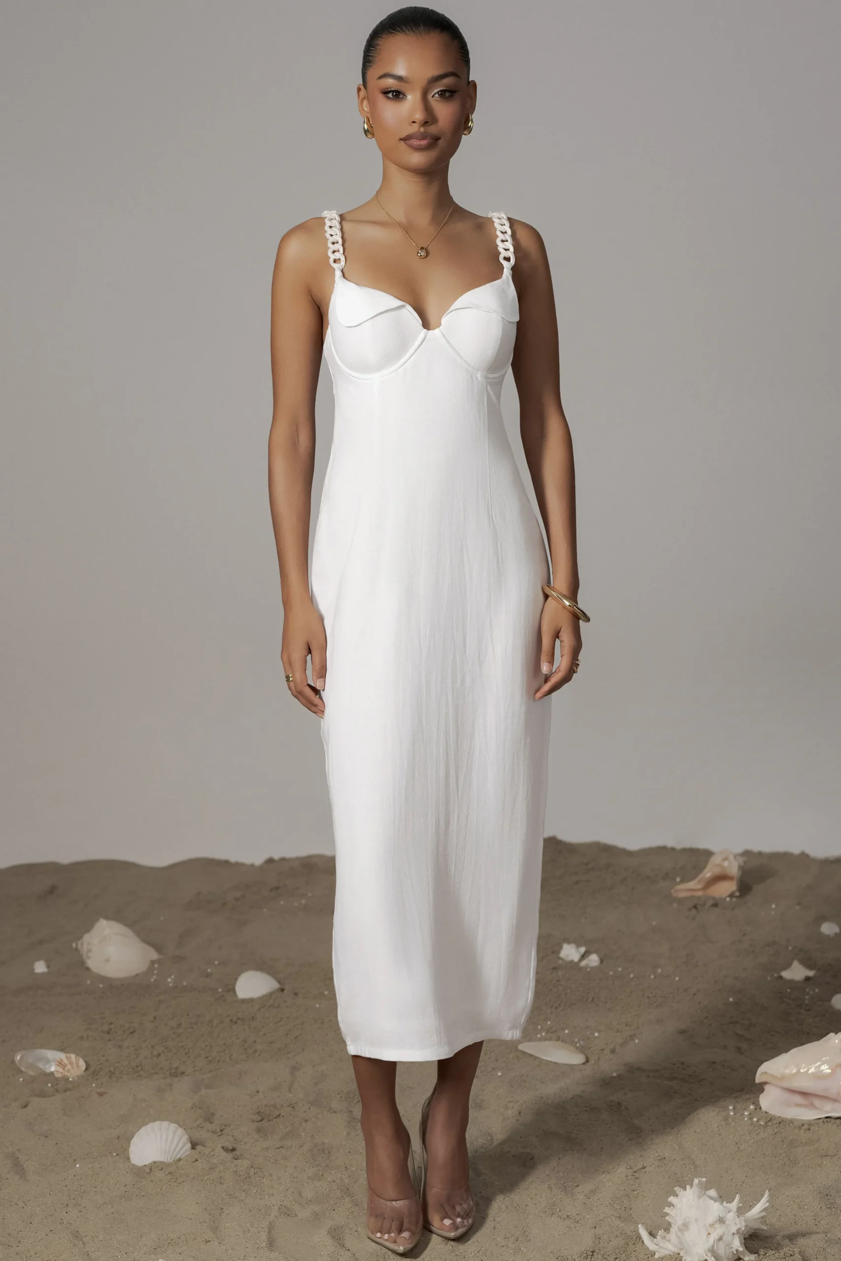 ivory_secret_hideout_line_0.webp JLUXLABEL Ivory Secret Hideout Linen Dress
