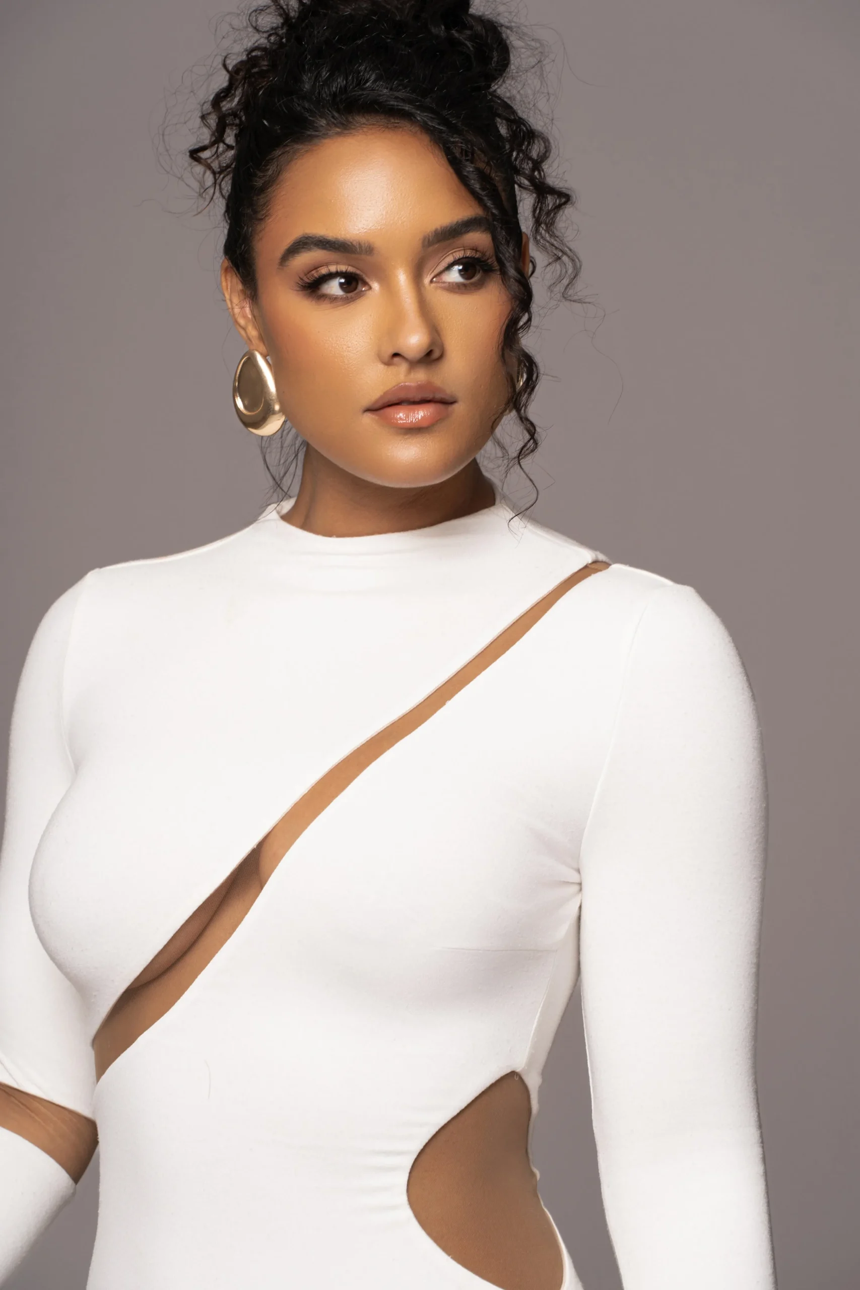 ivory_show_stopper_high_n_7.webp JLUXLABEL Ivory Show Stopper High Neck Dress