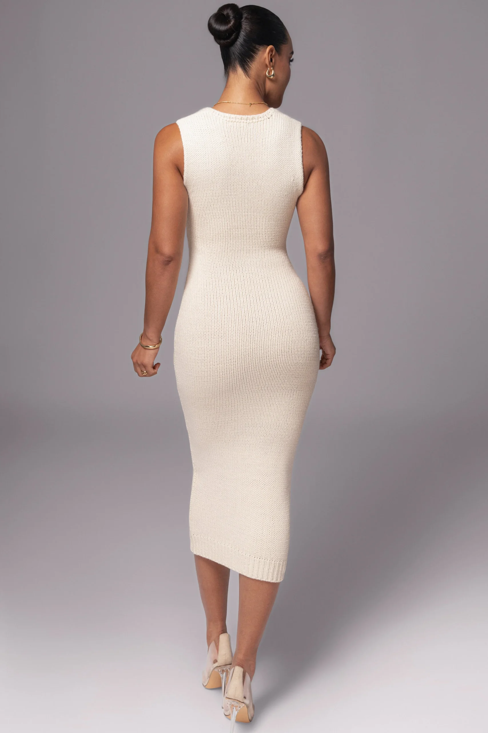 ivory_sleeveless_cable_kn_9.webp JLUXLABEL Ivory Sleeveless Cable Knit Dress