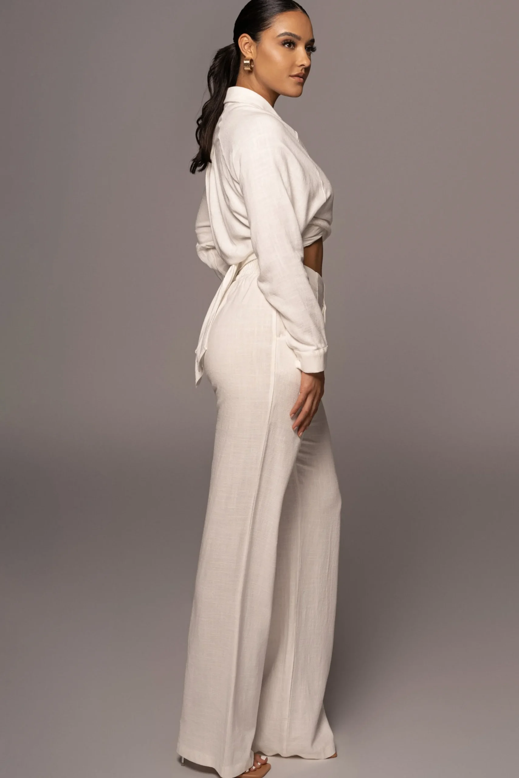 ivory_soho_front_tied_wov_18.webp JLUXLABEL Ivory Soho Front Tied Woven Top