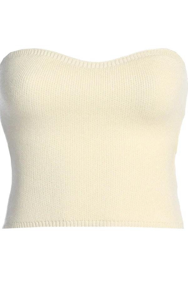 JLUXLABEL Ivory Tropic Oasis Top