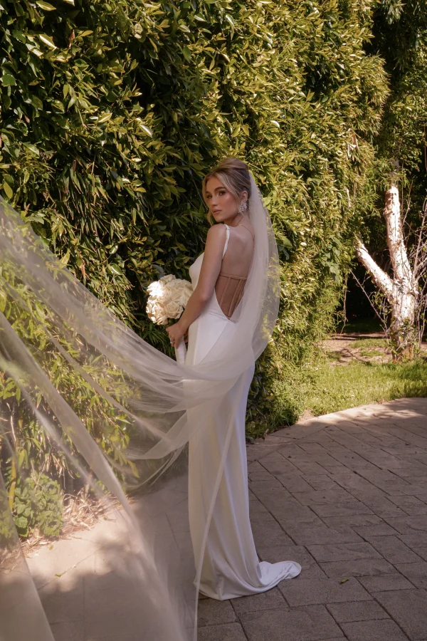 JLUXLABEL Ivory Until Forever Maxi Dress