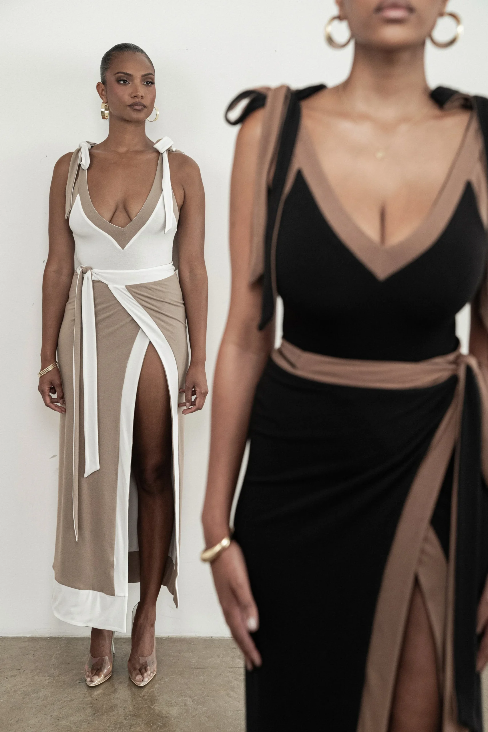 ivorybeige_kamie_reversib_5.webp JLUXLABEL Ivory/Beige Kamie Reversible Skirt Set