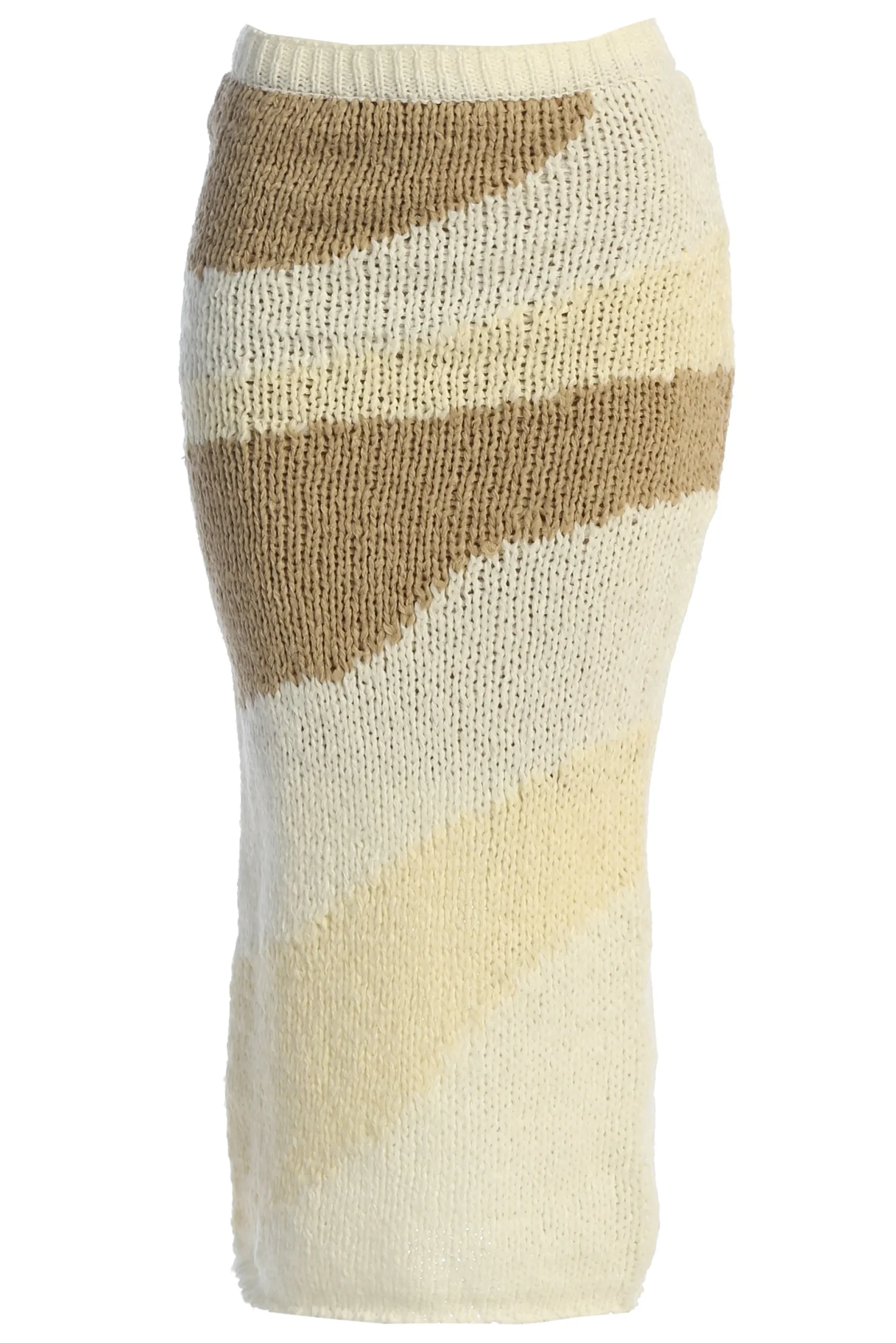 ivorybeige_monette_printe_1.webp JLUXLABEL Ivory/Beige Monette Printed Knit Skirt