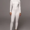 JLUXLABEL Jluxbasix White Raisa Jumpsuit