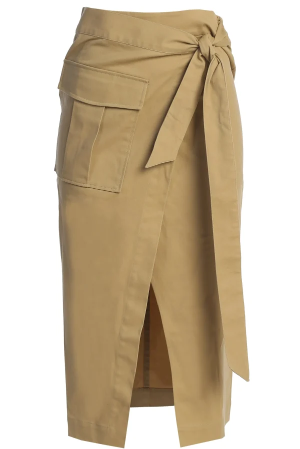 JLUXLABEL Khaki City Life Cargo Skirt