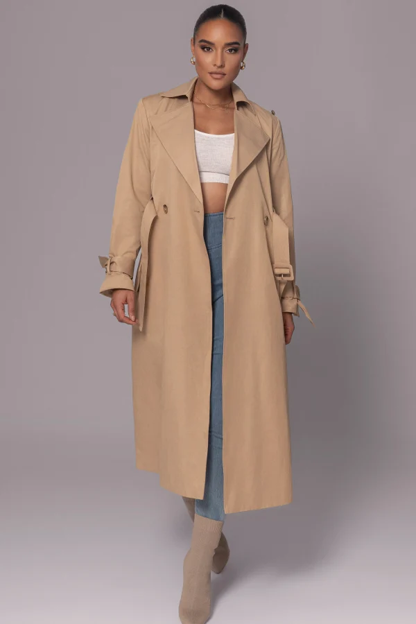 JLUXLABEL Khaki The Classic Trench Coat