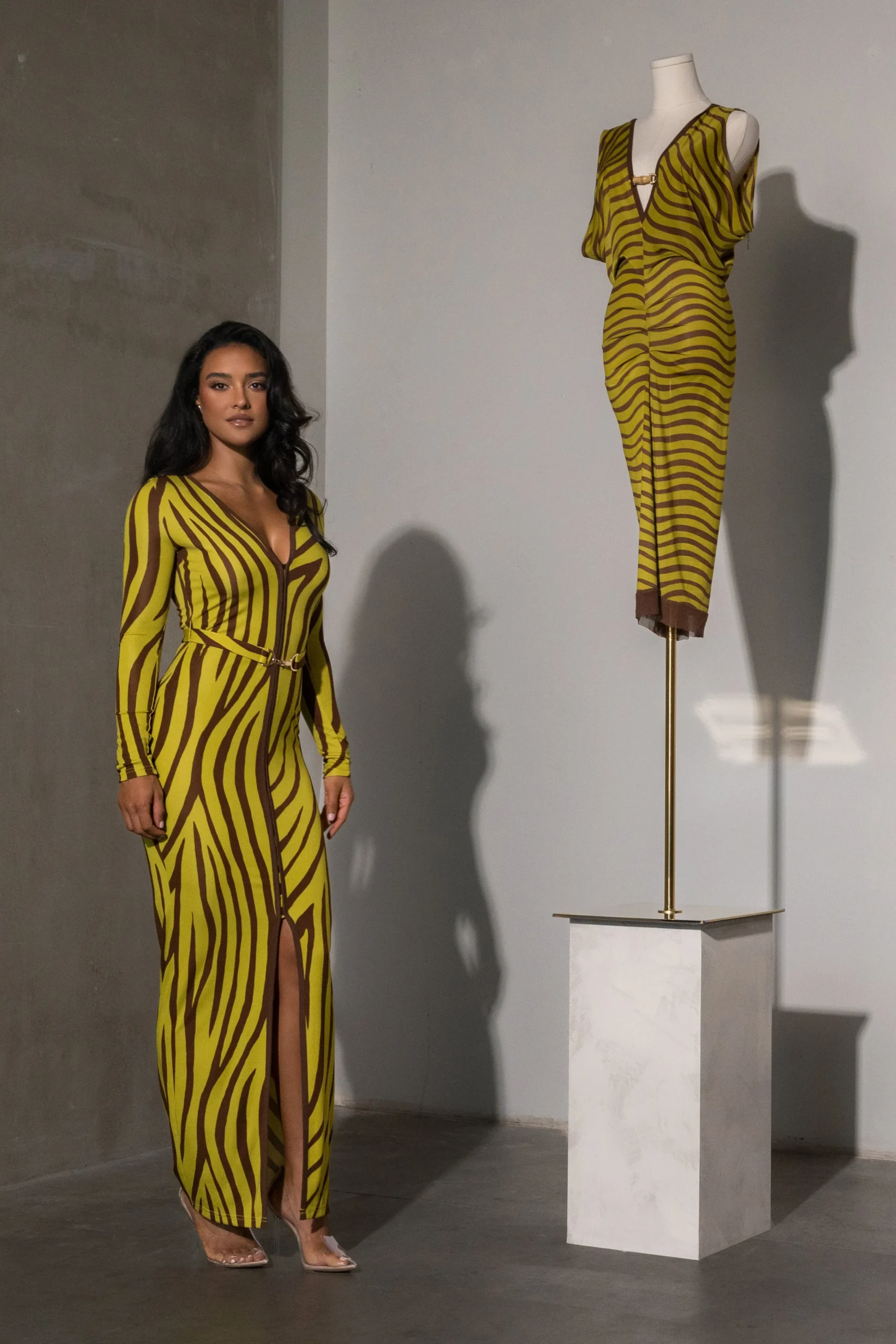 lime_print_juki_maxi_dres_0.webp JLUXLABEL Lime Print Juki Maxi Dress
