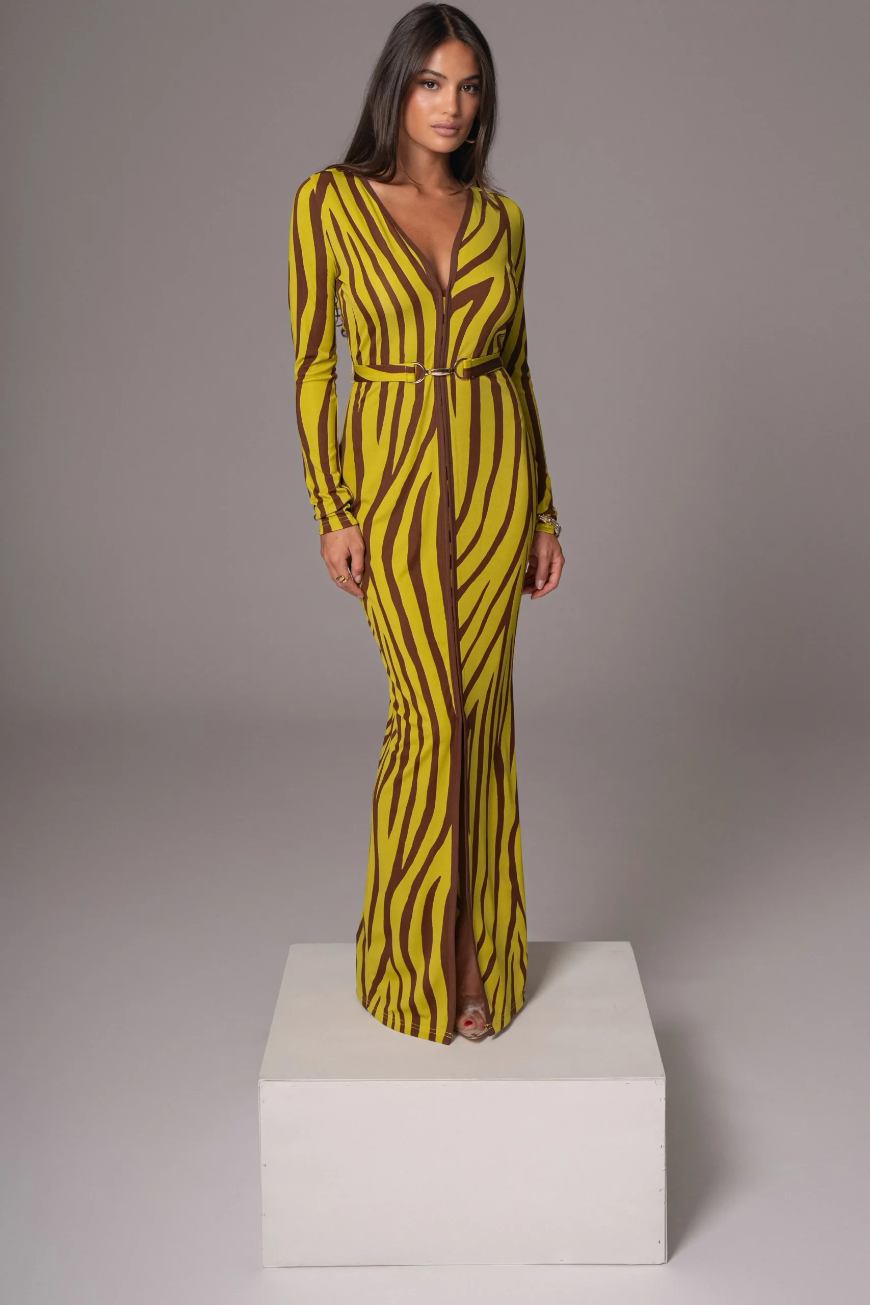 lime_print_juki_maxi_dres_3.webp JLUXLABEL Lime Print Juki Maxi Dress