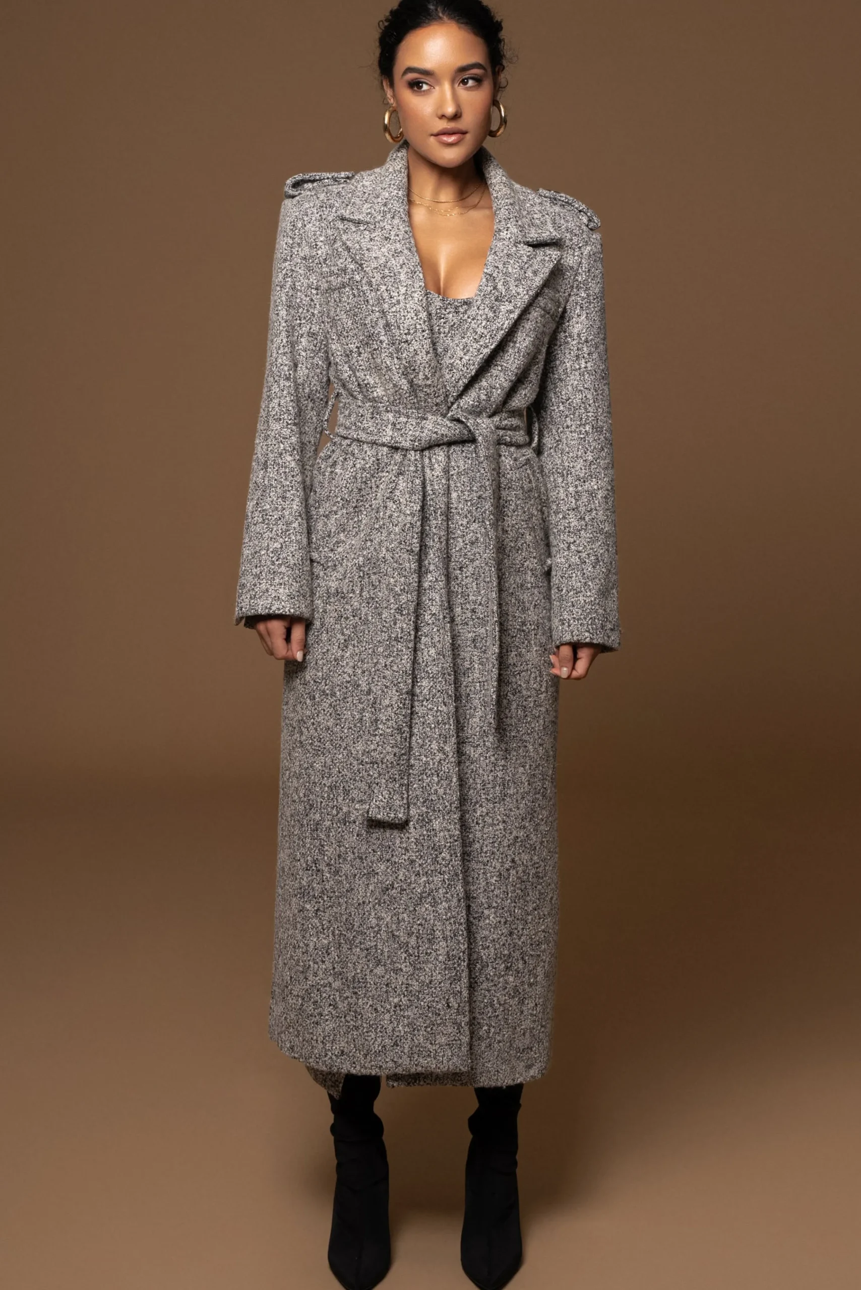 lt_grey_savannah_belted_t_11.webp JLUXLABEL Lt. Grey Savannah Belted Tweed Coat
