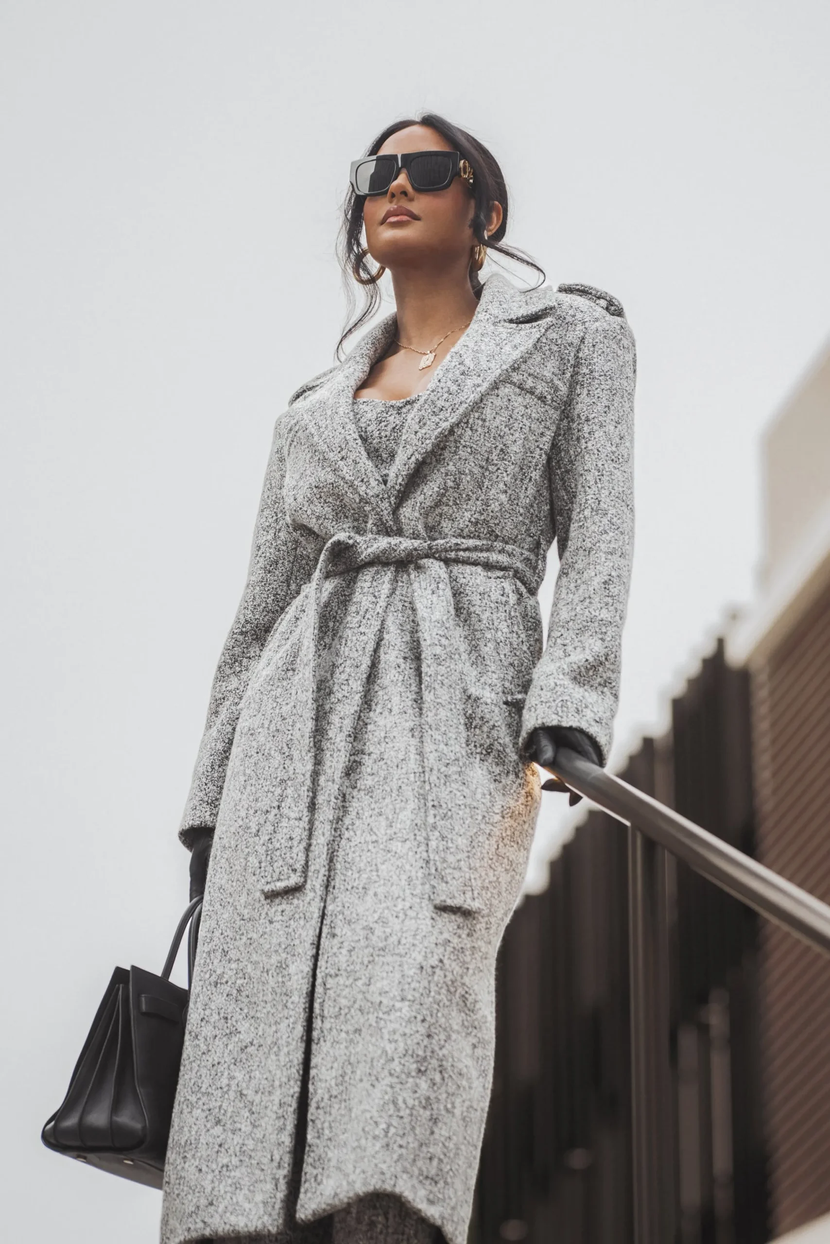 lt_grey_savannah_belted_t_18.webp JLUXLABEL Lt. Grey Savannah Belted Tweed Coat