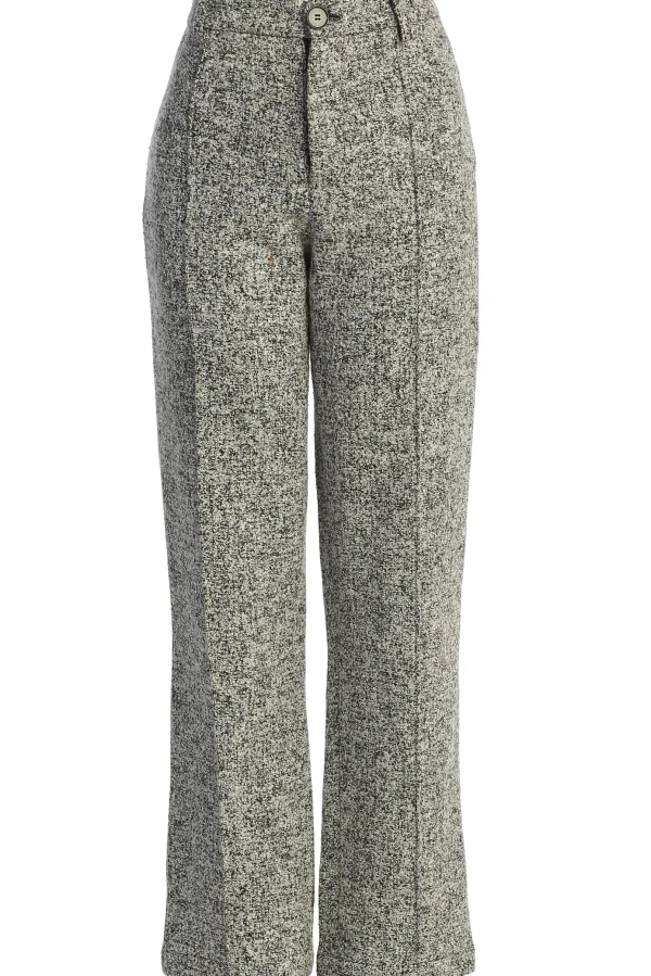 JLUXLABEL Lt. Grey Stay Sharp Tweed Trouser