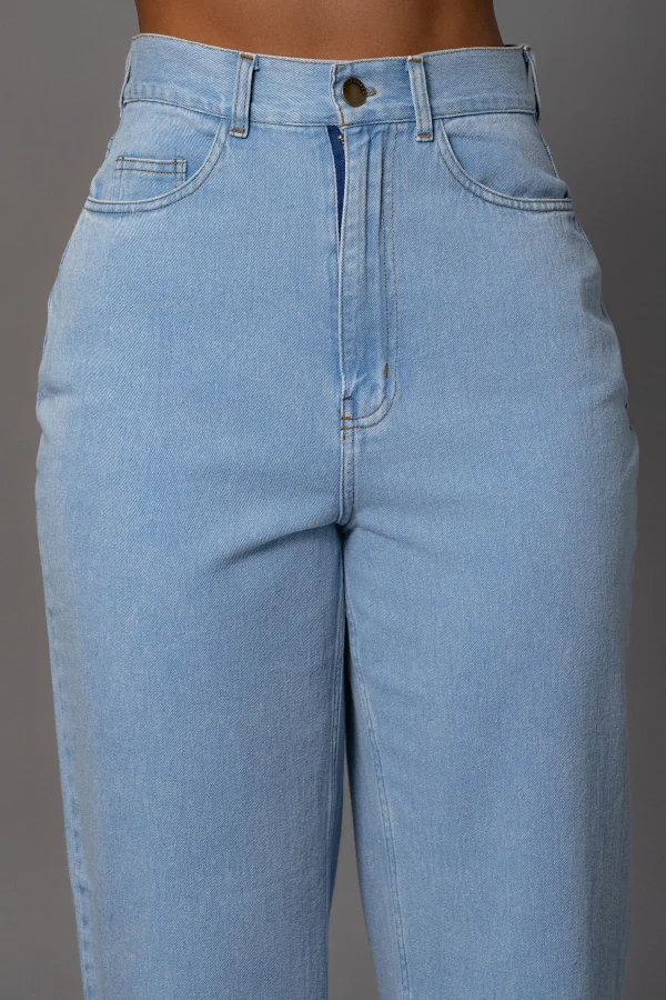 JLUXLABEL Medium Wash Denim Aline Jeans