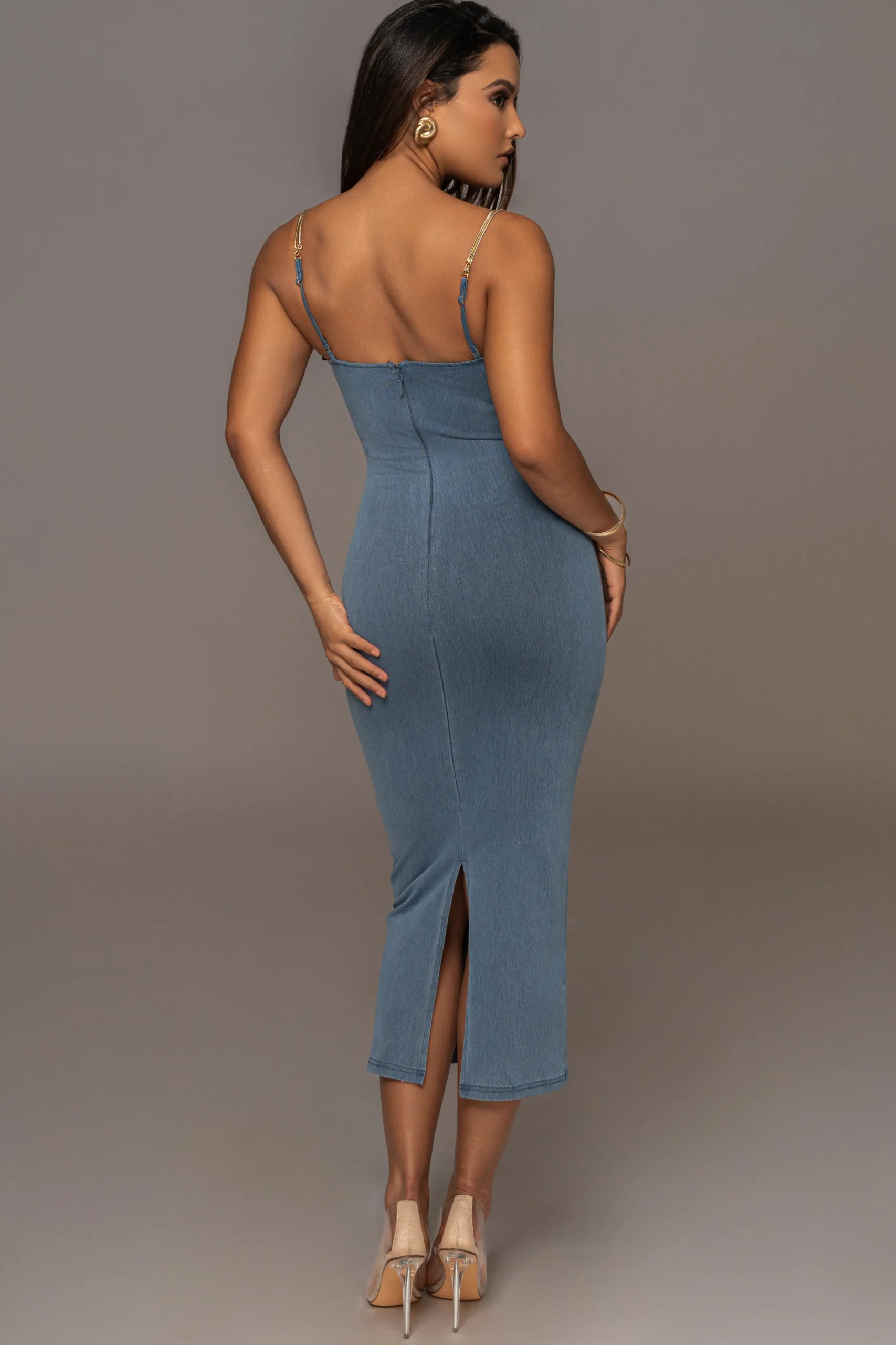 medium_wash_denim_visions_5.webp JLUXLABEL Medium Wash Denim Visions Of You Dress